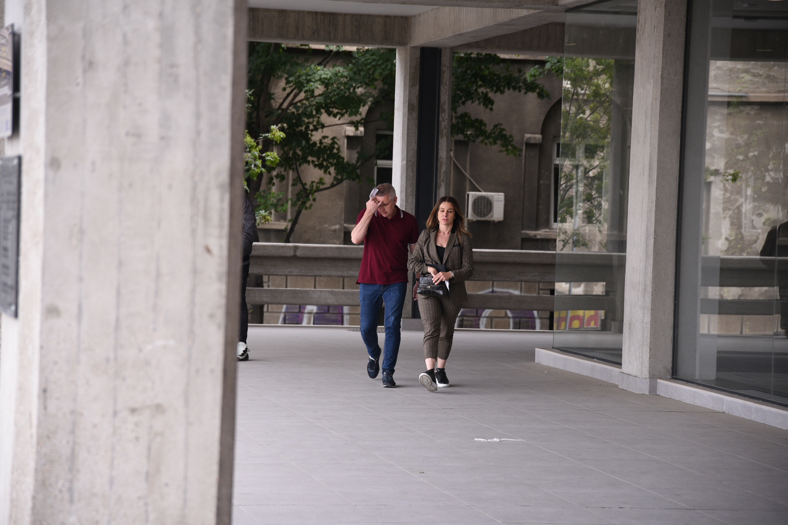 Beograd 05.06.2020. Igor Jurić, , Maja Atanasković, advokatica, advokat, Palata pravde, sud, Savska ulica Foto: Dragan Mujan/Nova.rs