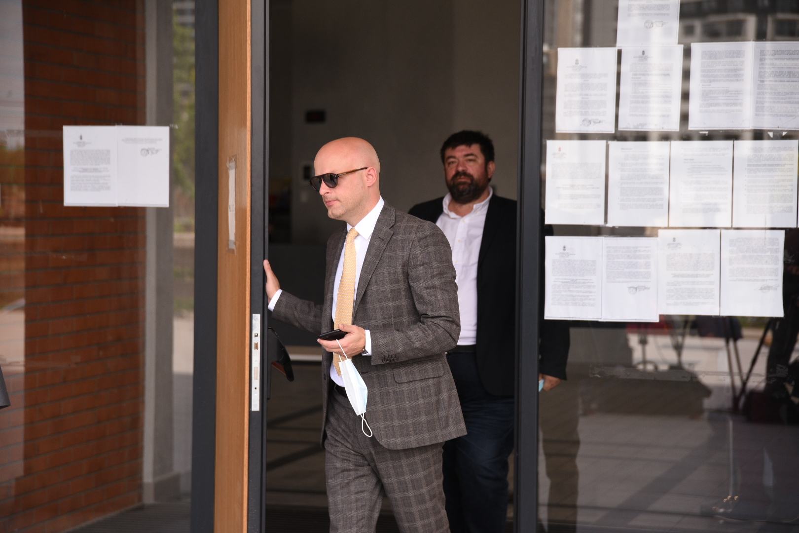 Beograd 05.06.2020. Nikola Dumnić, advokat, Zorana Marjanovića, Palata pravde, sud, Savska ulica Foto: Dragan Mujan/Nova.rs