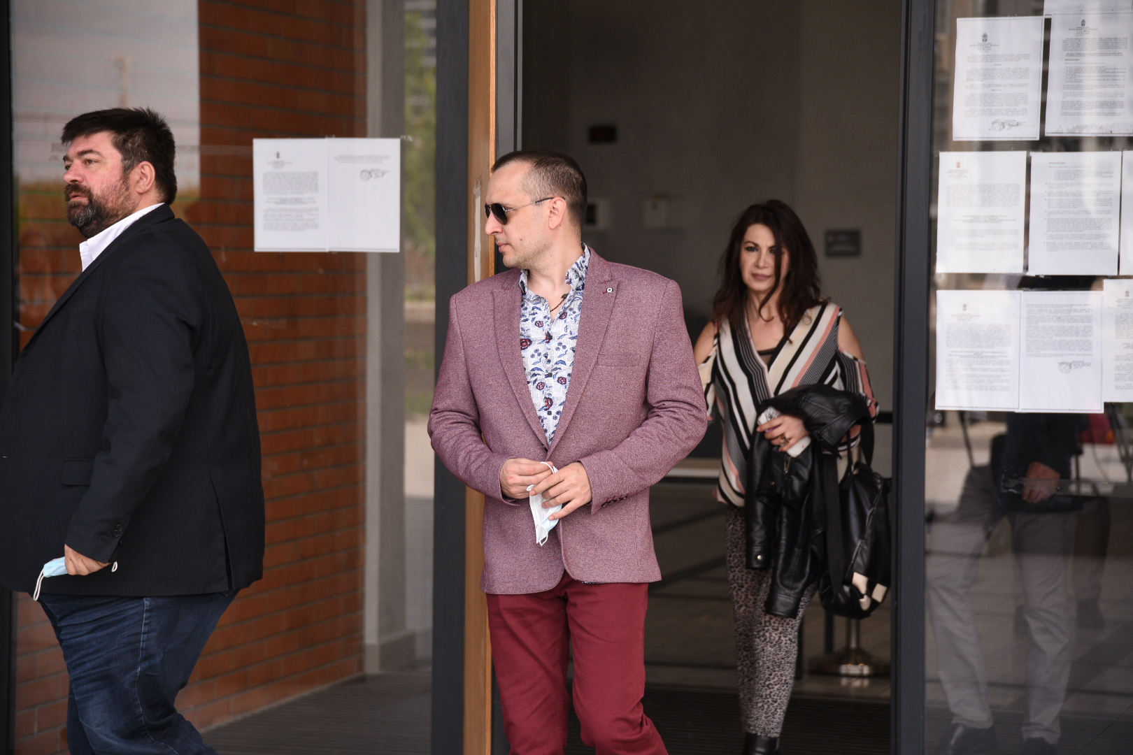 Beograd 05.06.2020. Aleksandar Zarić, advokat, Zoran Marjanović Palata pravde, sud, Savska ulica Foto: Dragan Mujan/Nova.rs