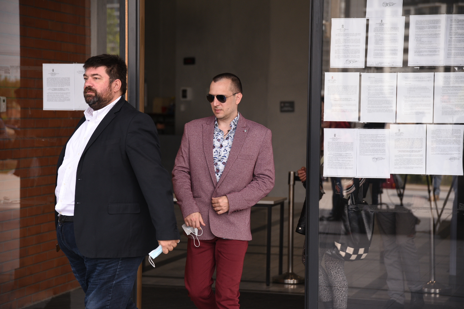 Beograd 05.06.2020. Aleksandar Zarić, advokat, Zoran Marjanović Palata pravde, sud, Savska ulica Foto: Dragan Mujan/Nova.rs