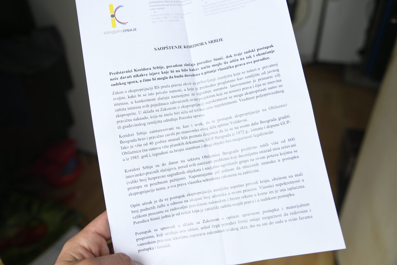 Beli Potok, 05.06.2020. Porodica Simić, ruše im kuću zbog izgradnje puta, izgradnja puta, rušenje, čuvanje imovine, odbrana kuće, kuća Foto: Nemanja Jovanović/Nova.rs