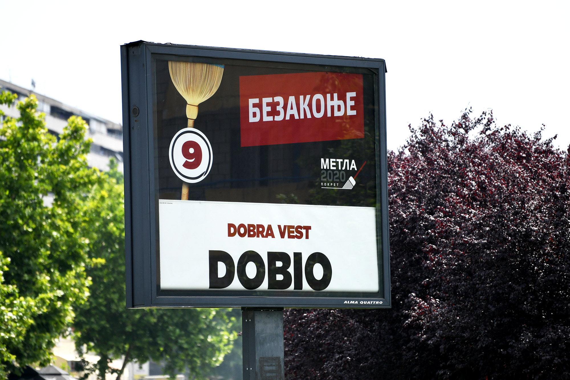 izbori plakati bilbordi_080620_foto:Vesna Lalić/Nova.rs