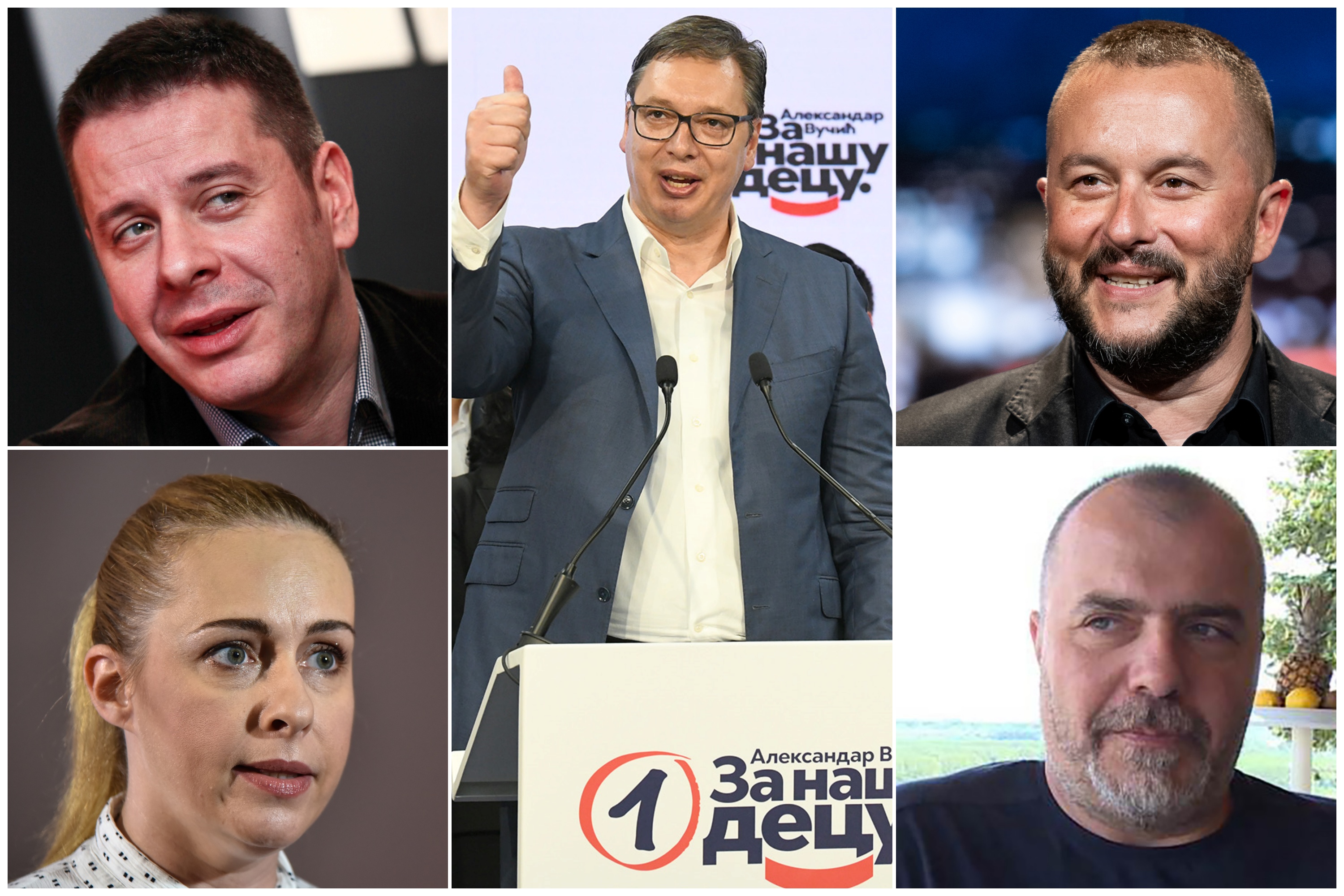 Vlado Georgiev, Bojana Maljevic, Ivan Ivanovic, Nikola Kojo, Aleksandar Vucic