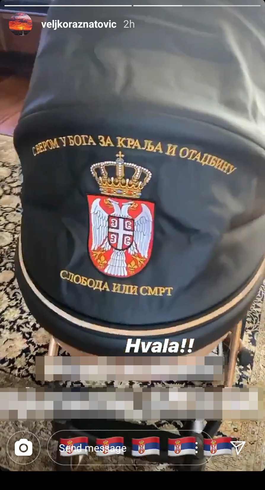 Veljko Ražnatović, kolica, beba Foto: Instagram/veljkoraznatovic