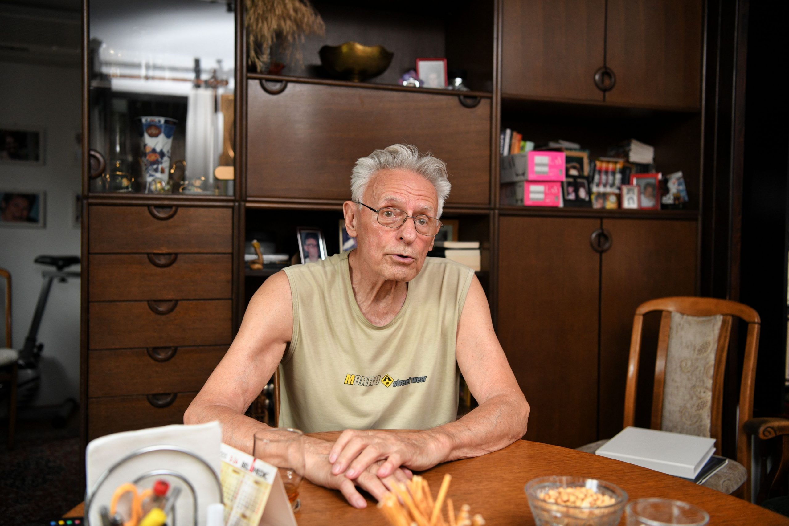Beograd 07.07.2020. Zdenko Žagar, deda Novaka Djokovića, Novaka Đokovića, Novak Đoković, Novak Djoković, deda, deka, intervju Foto: Filip Krainčanić/Nova.rs