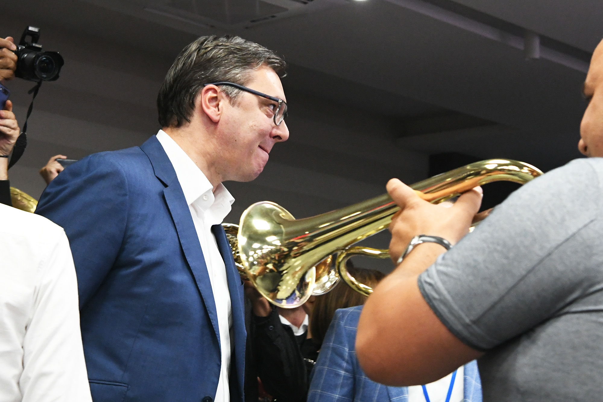 BEOGRAD 21.06.2020 Aleksandar Vučić, SNS, izborni stab foto Vesna Lalic/Nova.rs