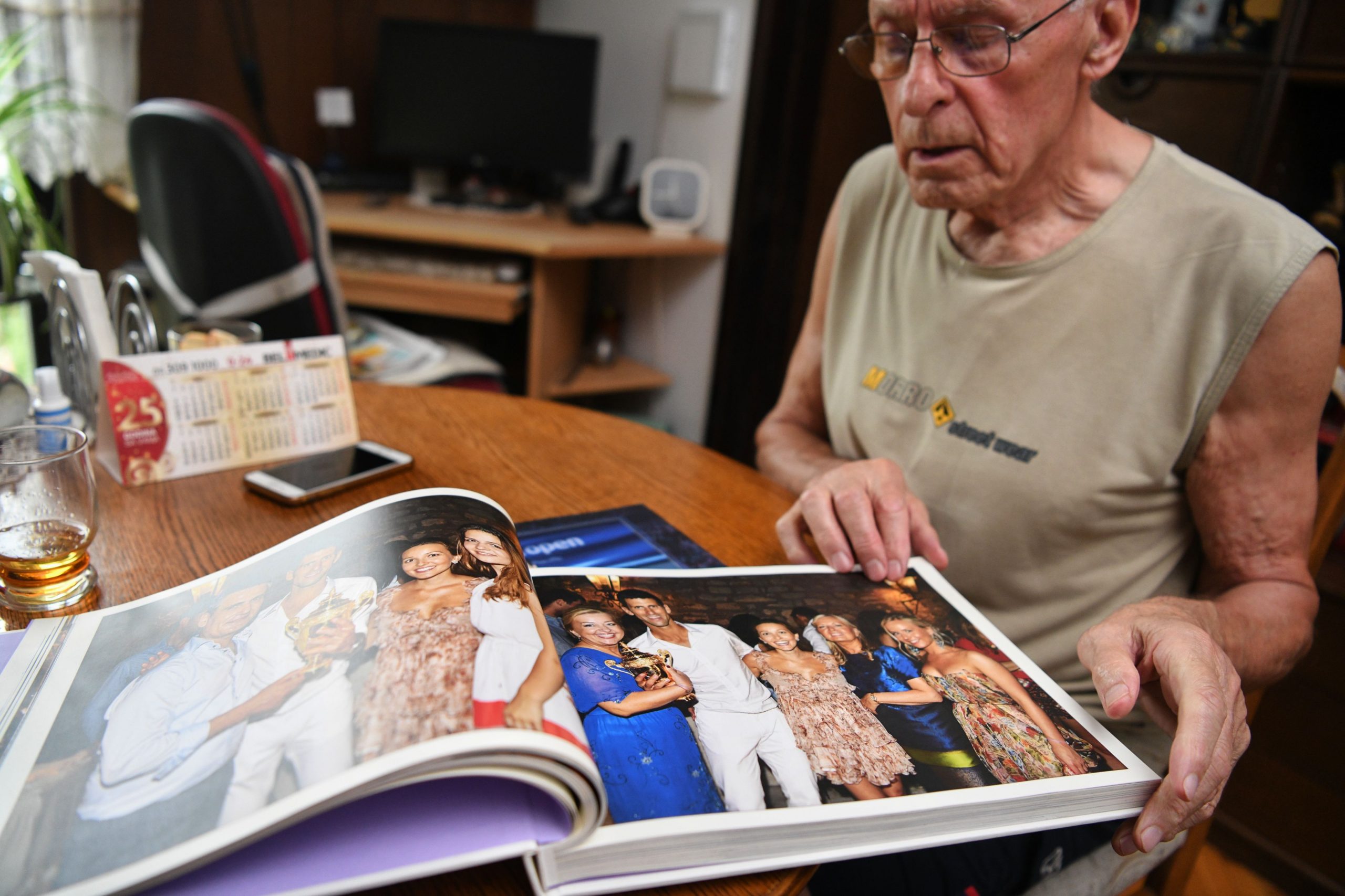 Beograd 07.07.2020. Zdenko Žagar, deda Novaka Djokovića, Novaka Đokovića, Novak Đoković, Novak Djoković, deda, deka, intervju Foto: Filip Krainčanić/Nova.rs