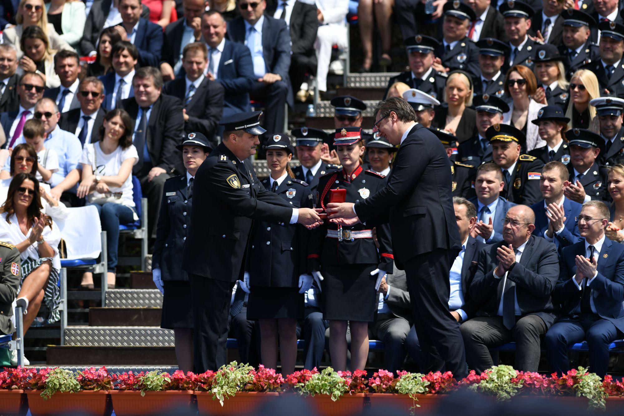Beograd 07.06.2020. Aleksandar Vučić. Dan Ministarstva unutrašnjih poslova i Dan policije, svečanost, smotra, priredba, Palata Srbija Foto: Filip Krainčanić/Nova.rs