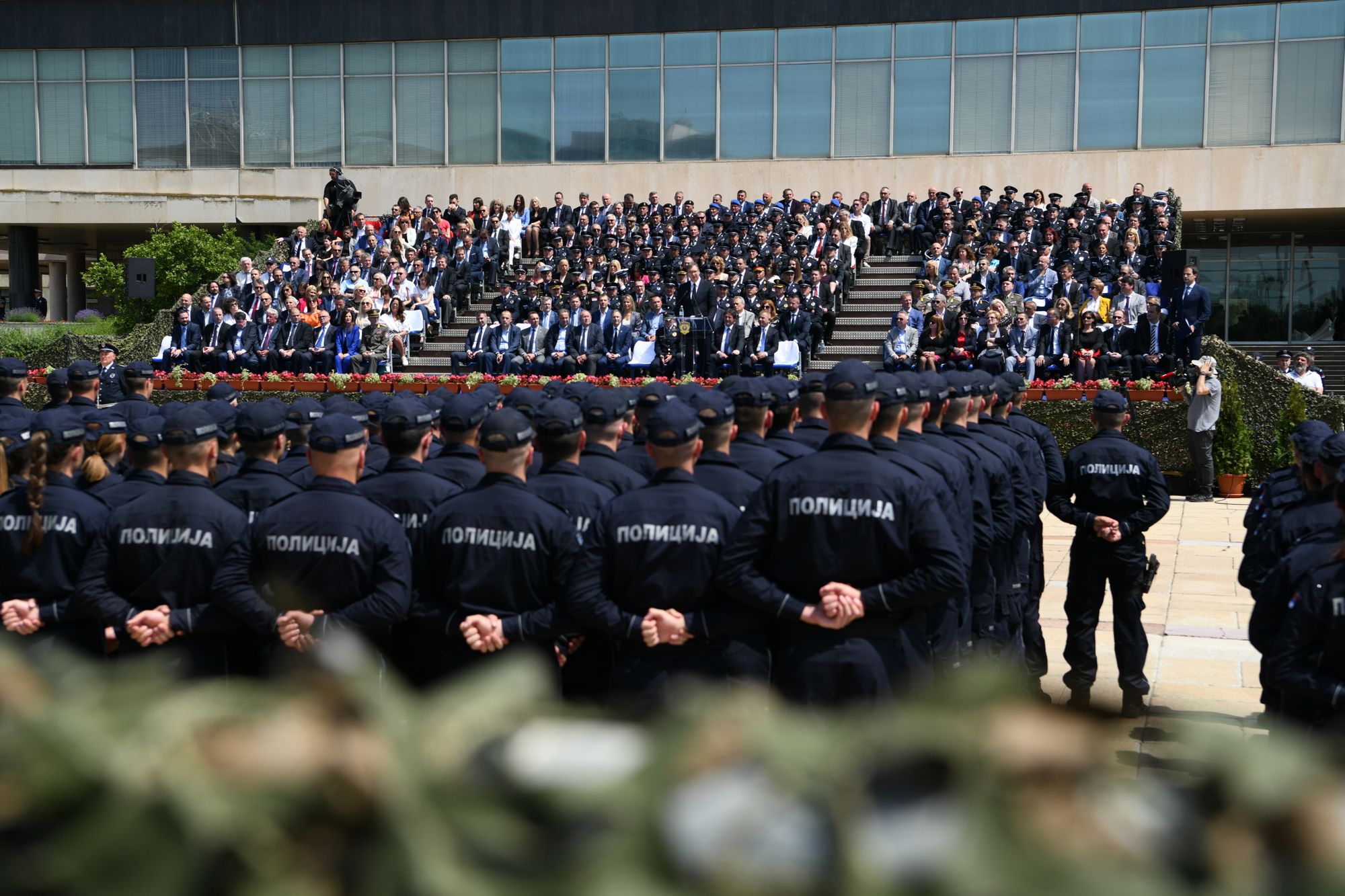 Beograd 07.06.2020. Aleksandar Vučić. Dan Ministarstva unutrašnjih poslova i Dan policije, svečanost, smotra, priredba, Palata Srbija Foto: Filip Krainčanić/Nova.rs