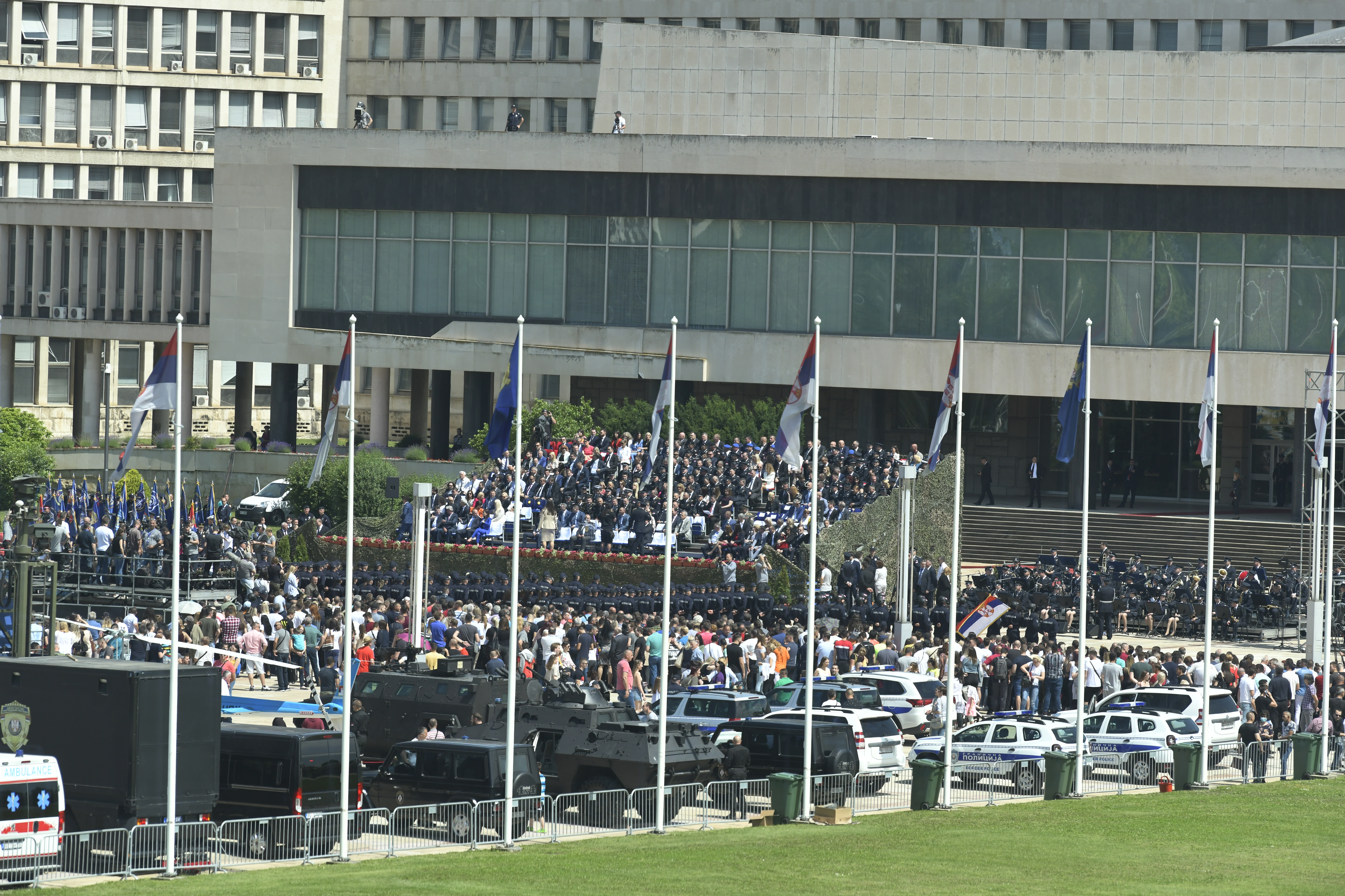 Beograd 07.06.2020. Dan Ministarstva unutrašnjih poslova i Dan policije, svečanost, smotra, priredba, Palata Srbija