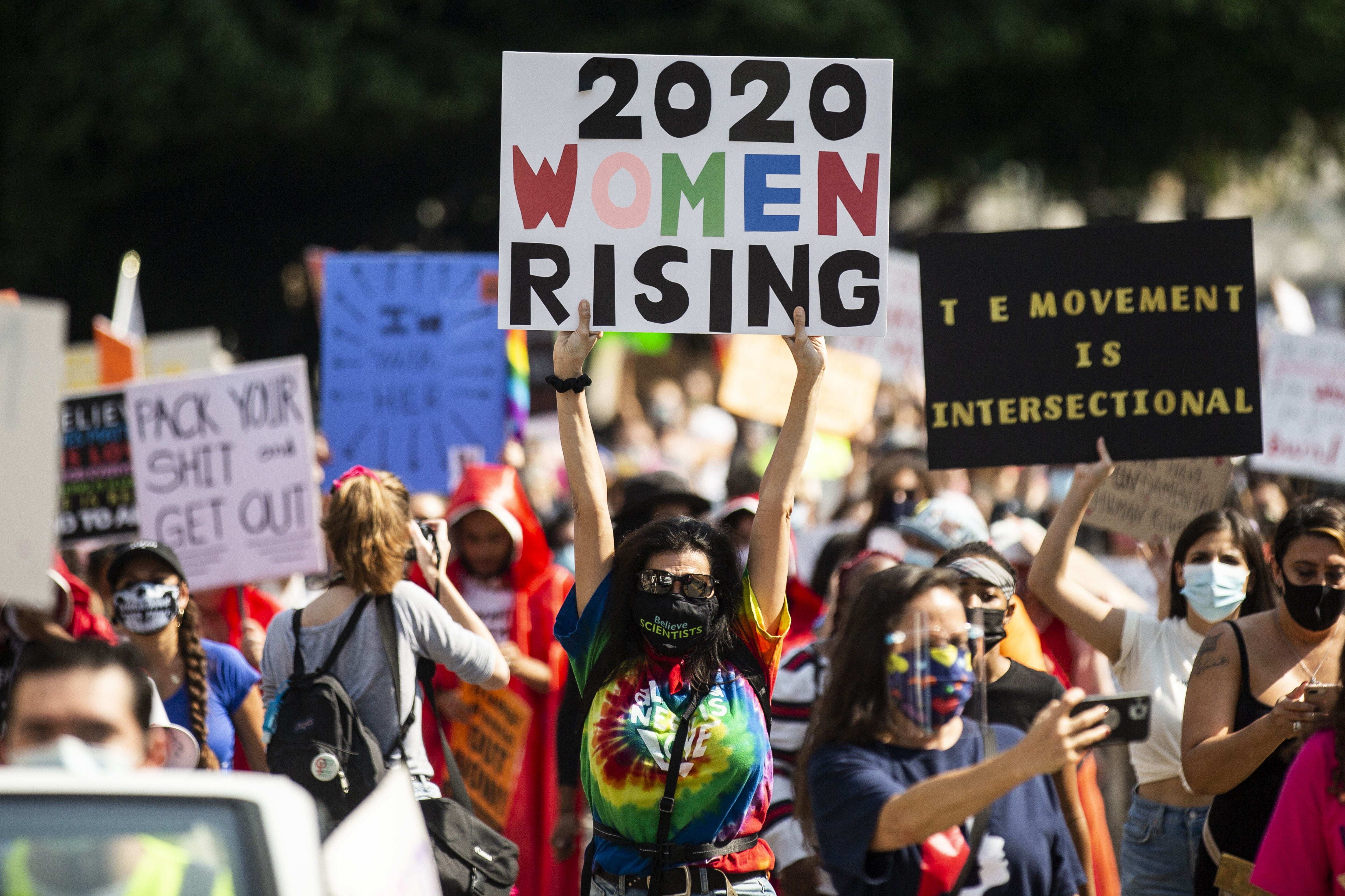 Pre-Election Women's March in Los Angeles