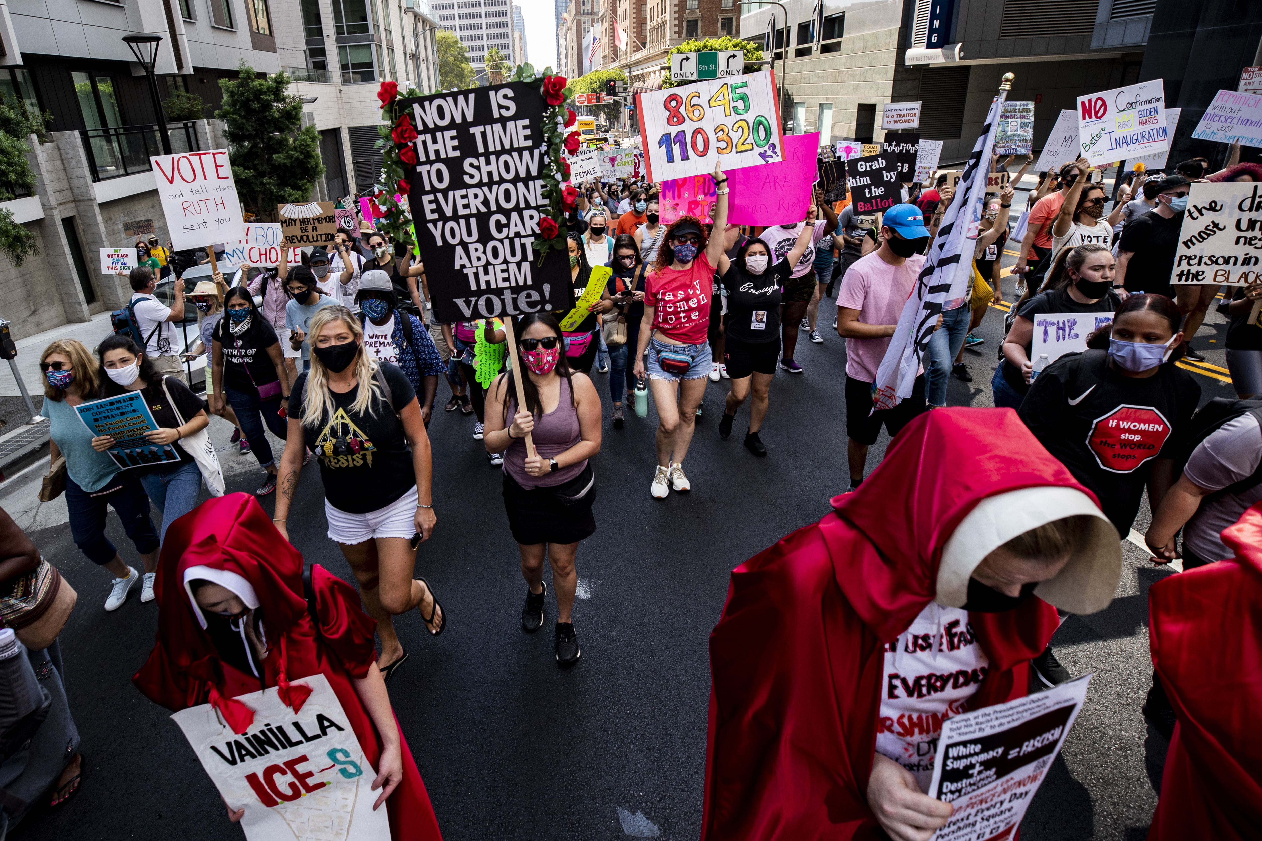 Pre-Election Women's March in Los Angeles