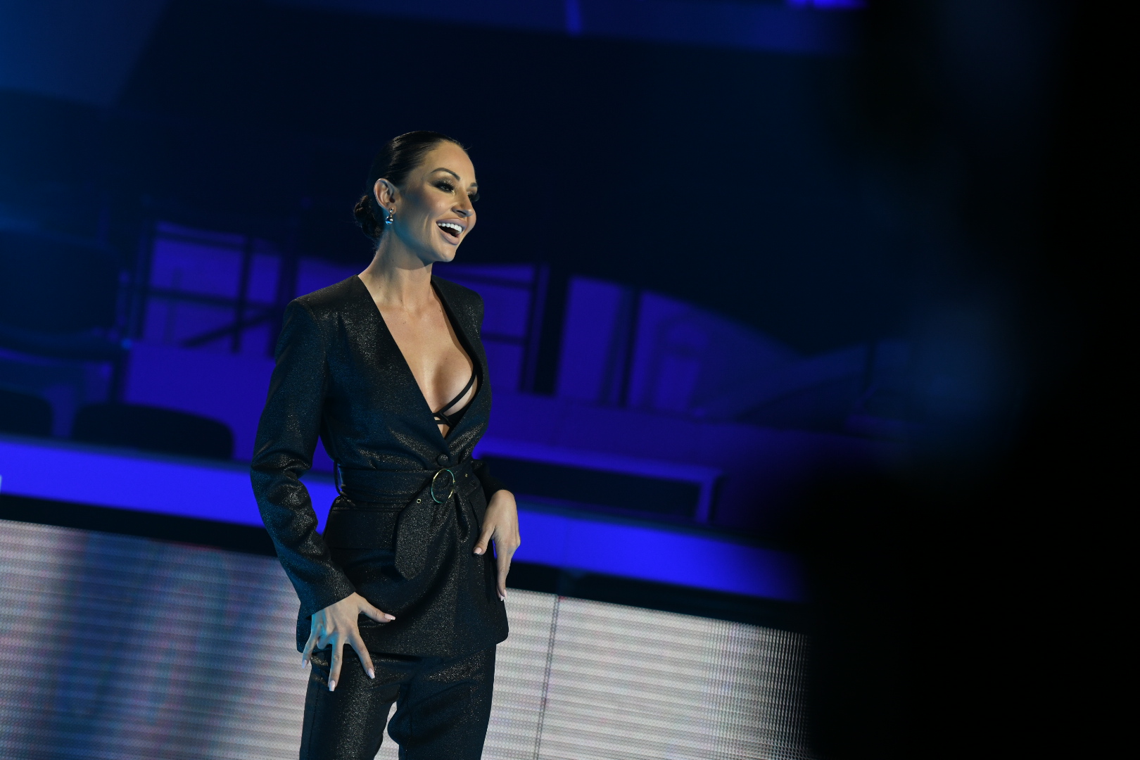 Beograd 17.05.2020. Katarina Živković, snimanje emisije Zvezde Granda, Grand produkcija, dolazak u studio Foto: Vesna Lalić/Nova.rs