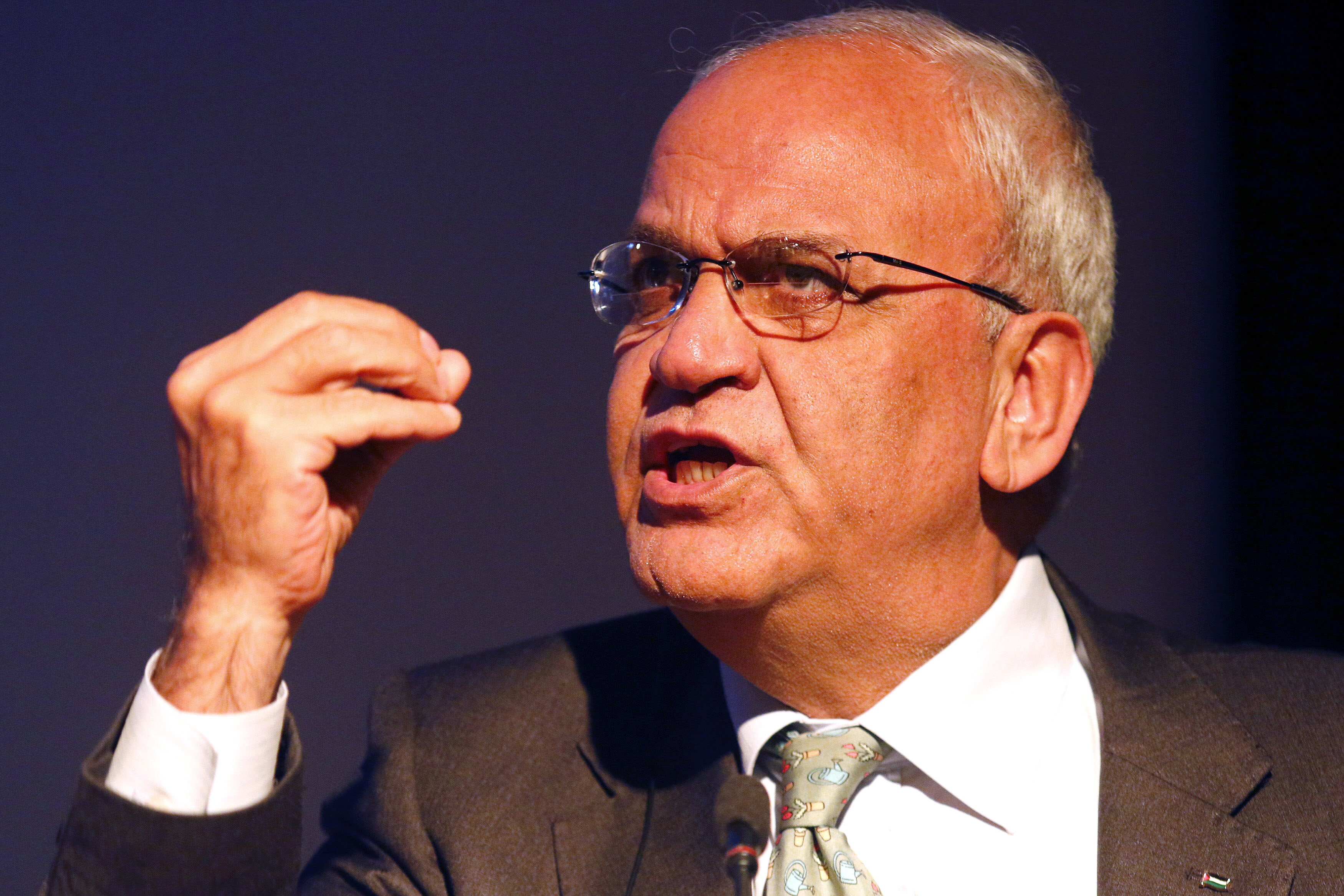 Saeb Erekat in Chile