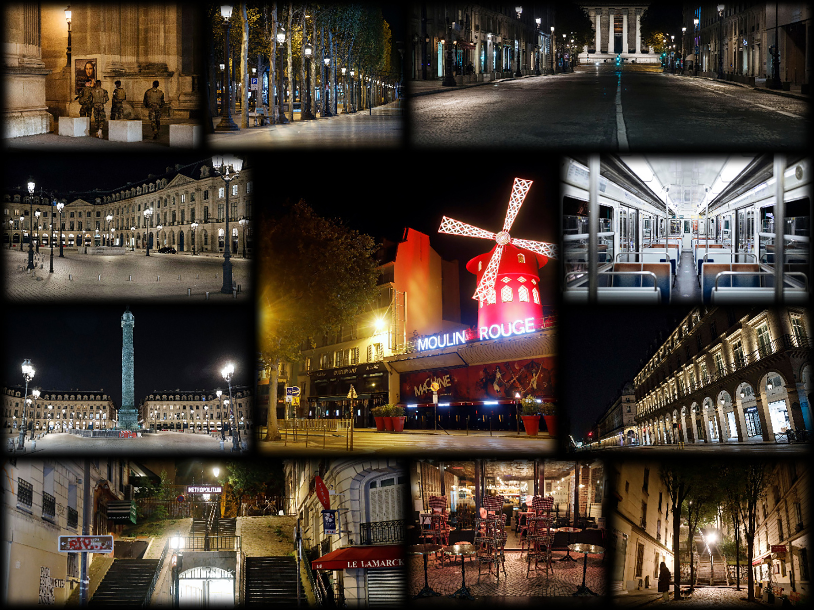 Pariz prazne ulice