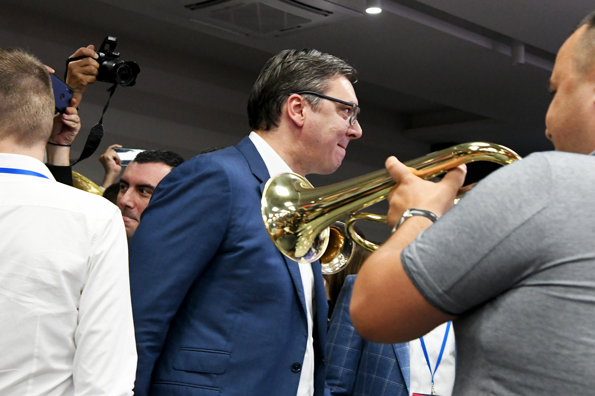 BEOGRAD 21.06.2020 Aleksandar Vučić, SNS, izborni stab foto Vesna Lalic/Nova.rs