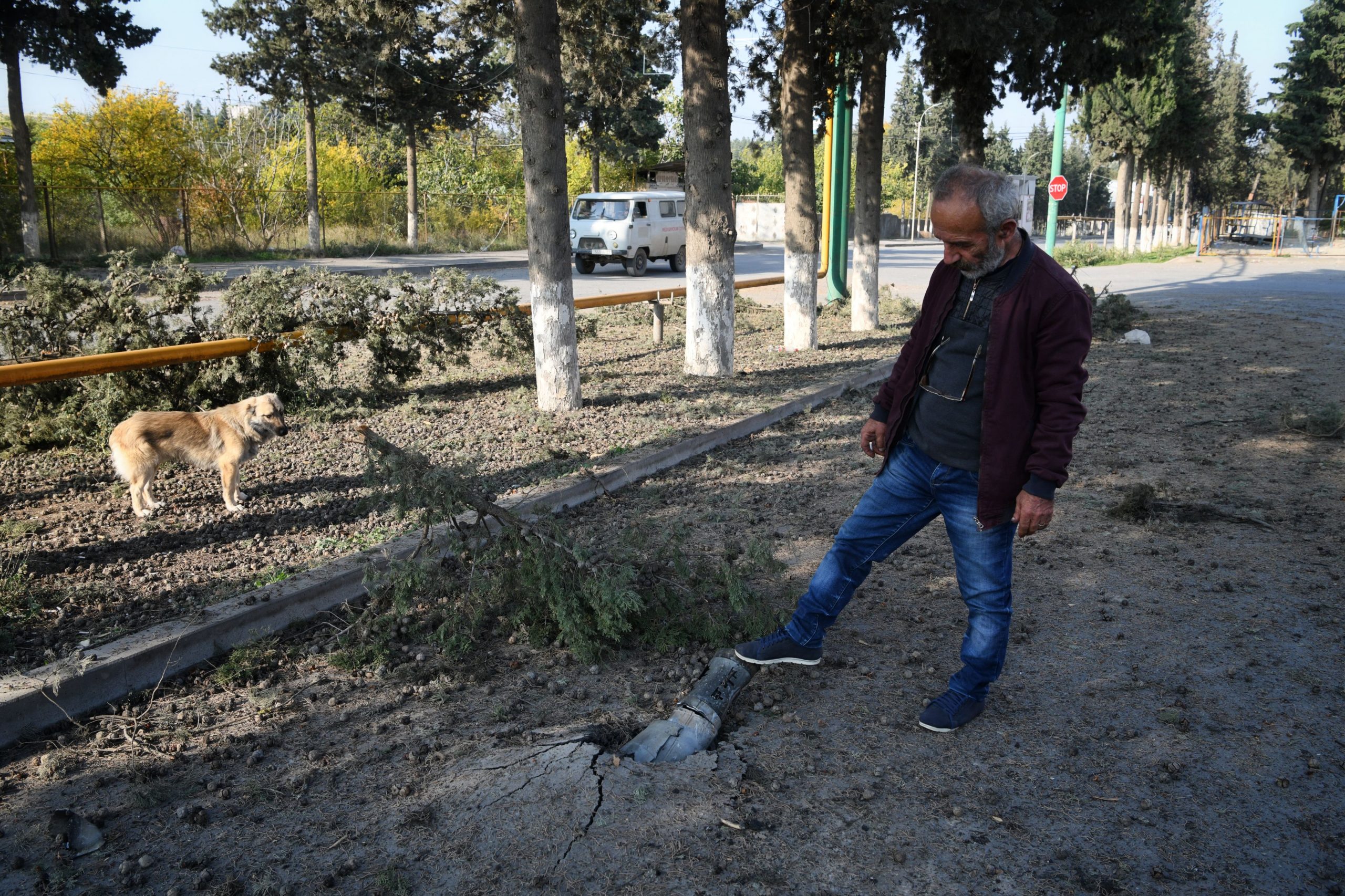 Martakert, Jermenija, 18.10.2020. Rat, ratno stanje, ratno područje Foto: Filip Krainčanić/Nova.rs