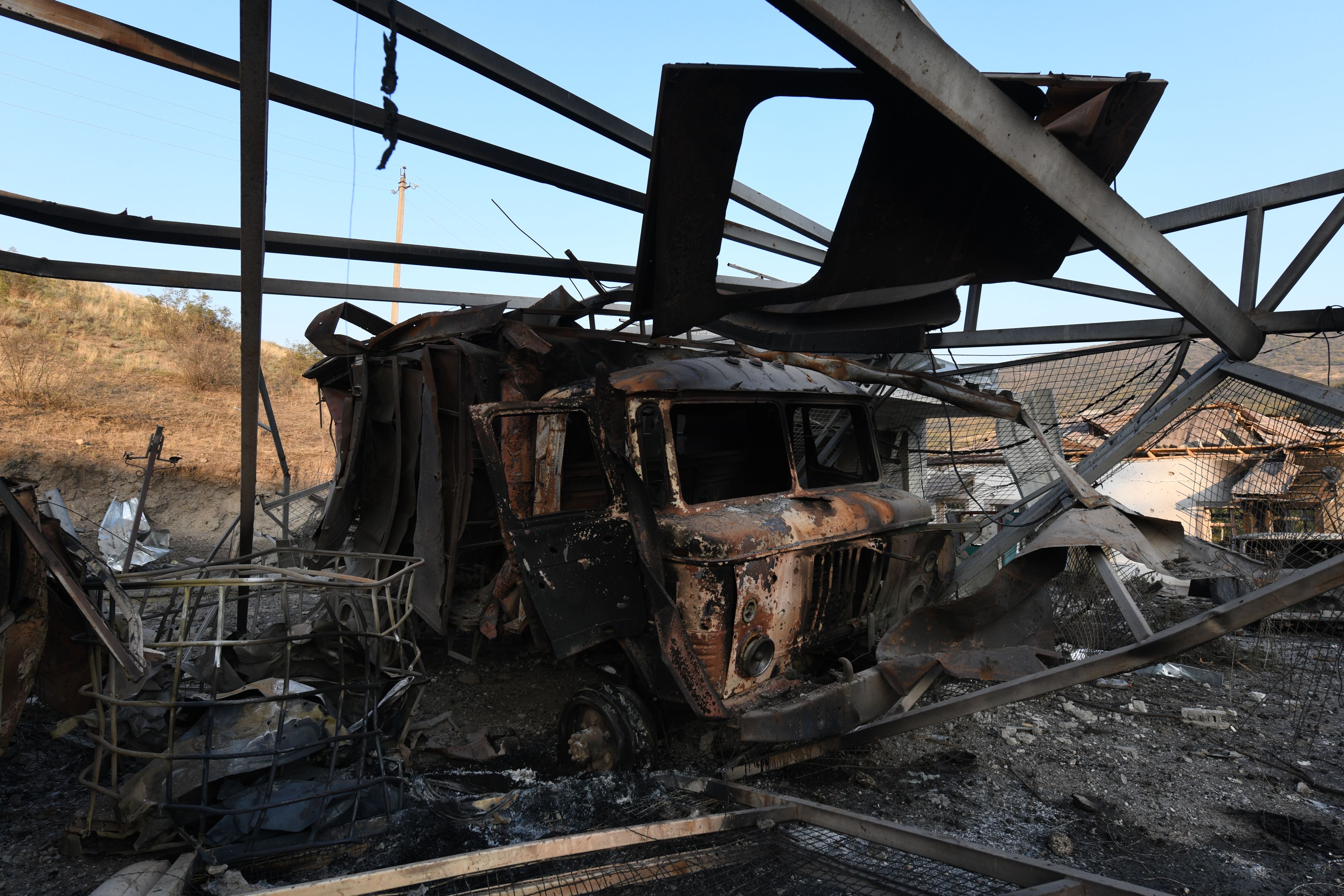 Martakert, Jermenija, 18.10.2020. Rat, ratno stanje, ratno područje Foto: Filip Krainčanić/Nova.rs