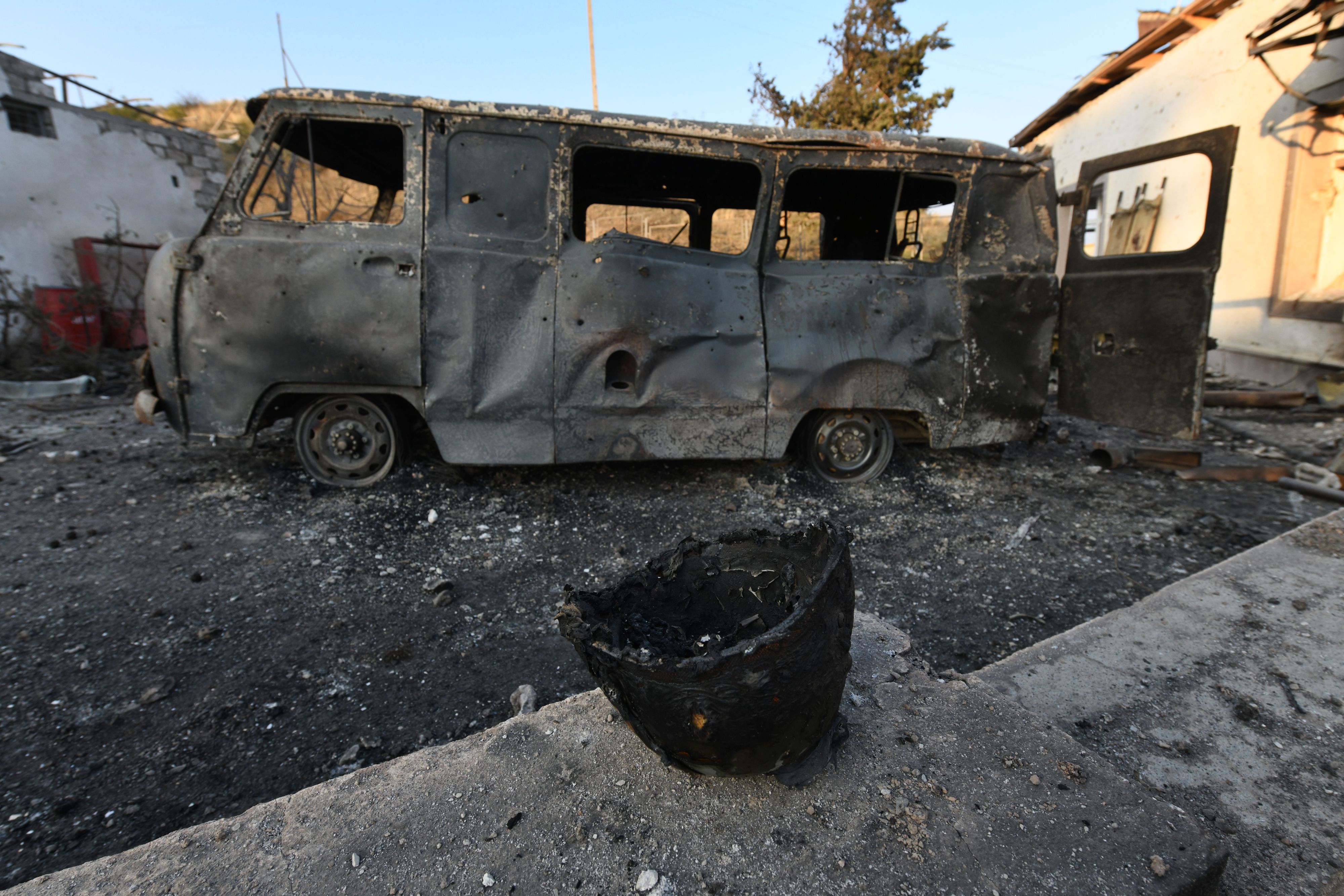 Martakert, Jermenija, 18.10.2020. Rat, ratno stanje, ratno područje Foto: Filip Krainčanić/Nova.rs