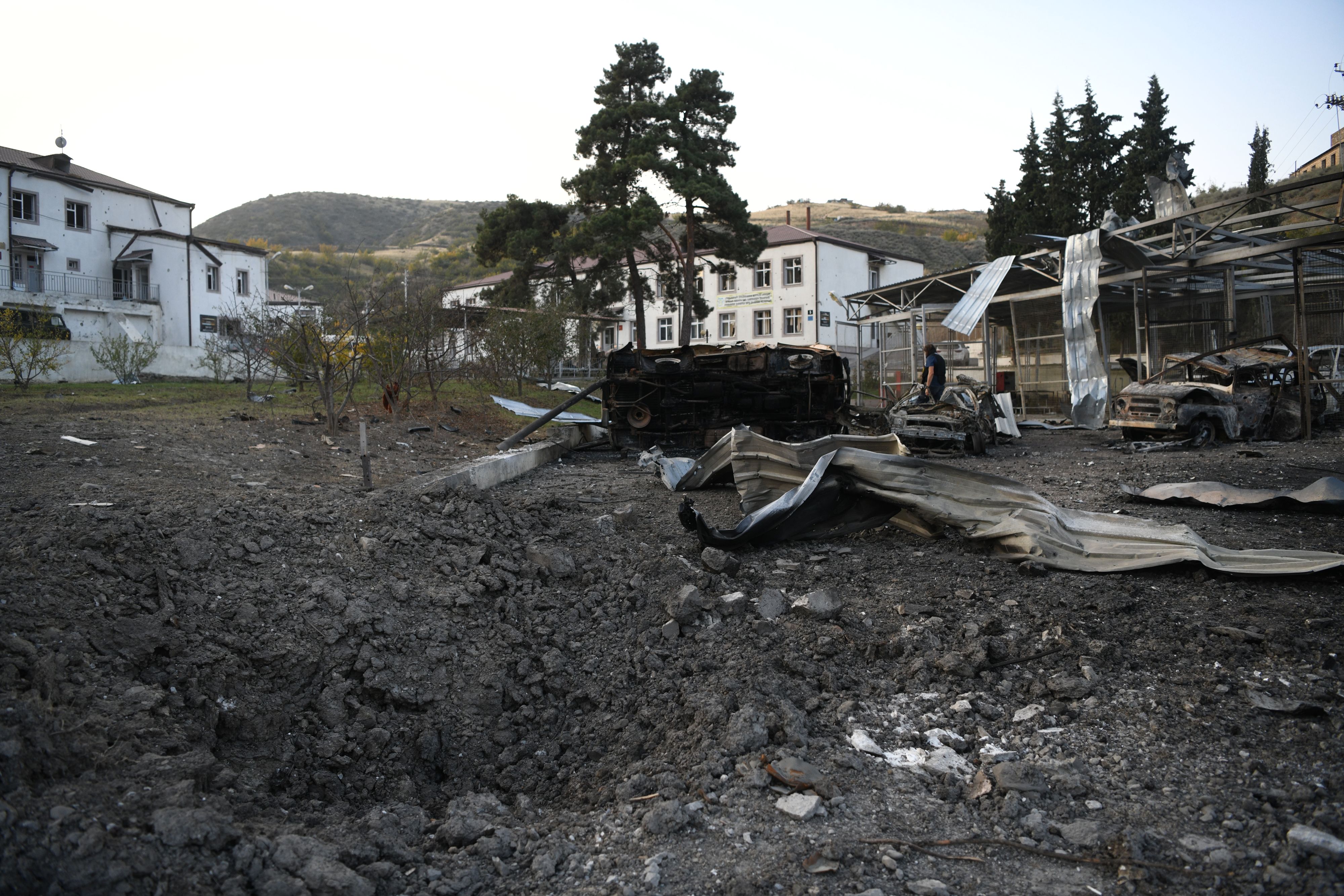 Martakert, Jermenija, 18.10.2020. Rat, ratno stanje, ratno područje Foto: Filip Krainčanić/Nova.rs
