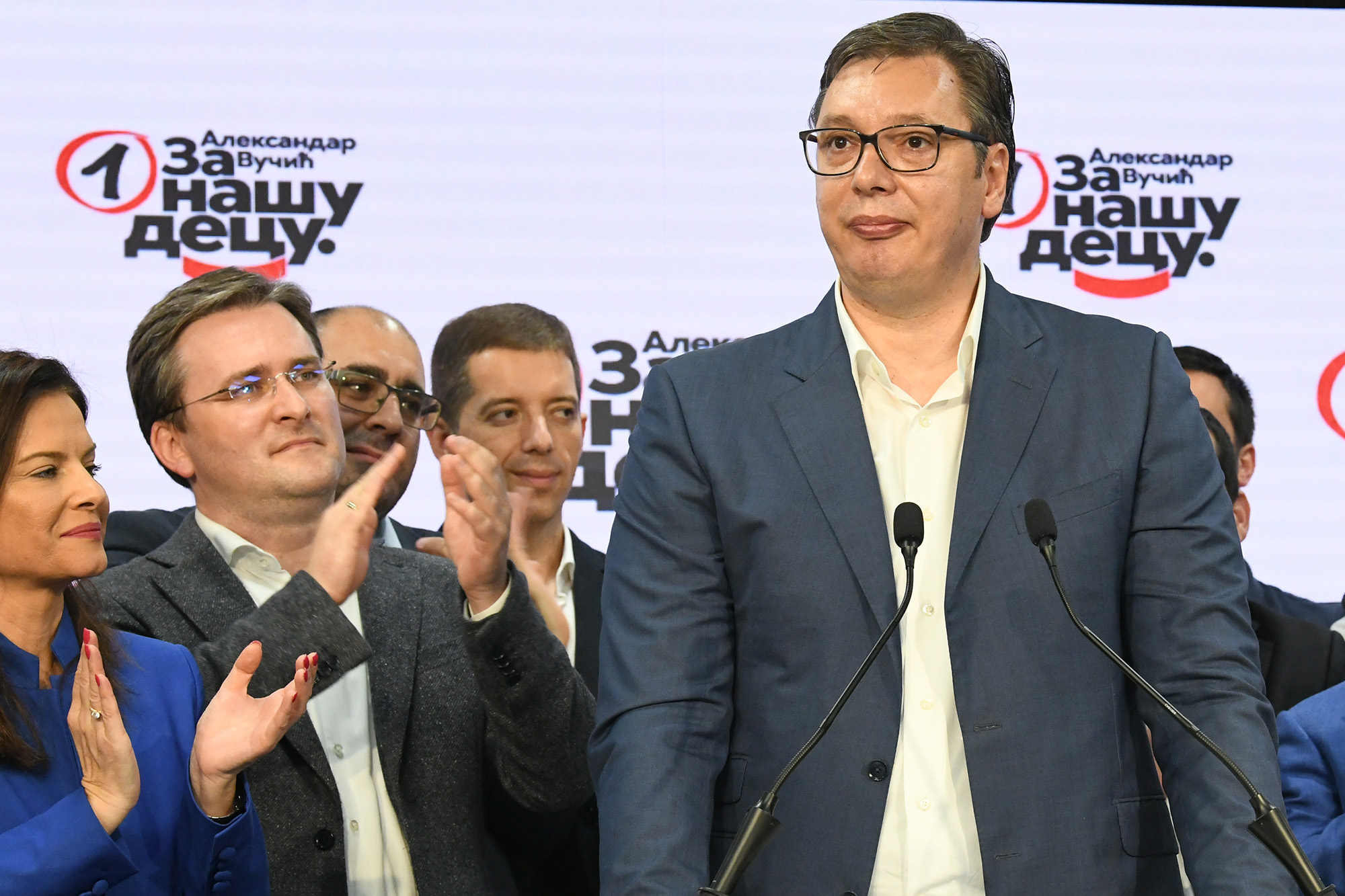 BEOGRAD 21.06.2020 Aleksandar Vučić, SNS, izborni stab foto Vesna Lalic/Nova.rs