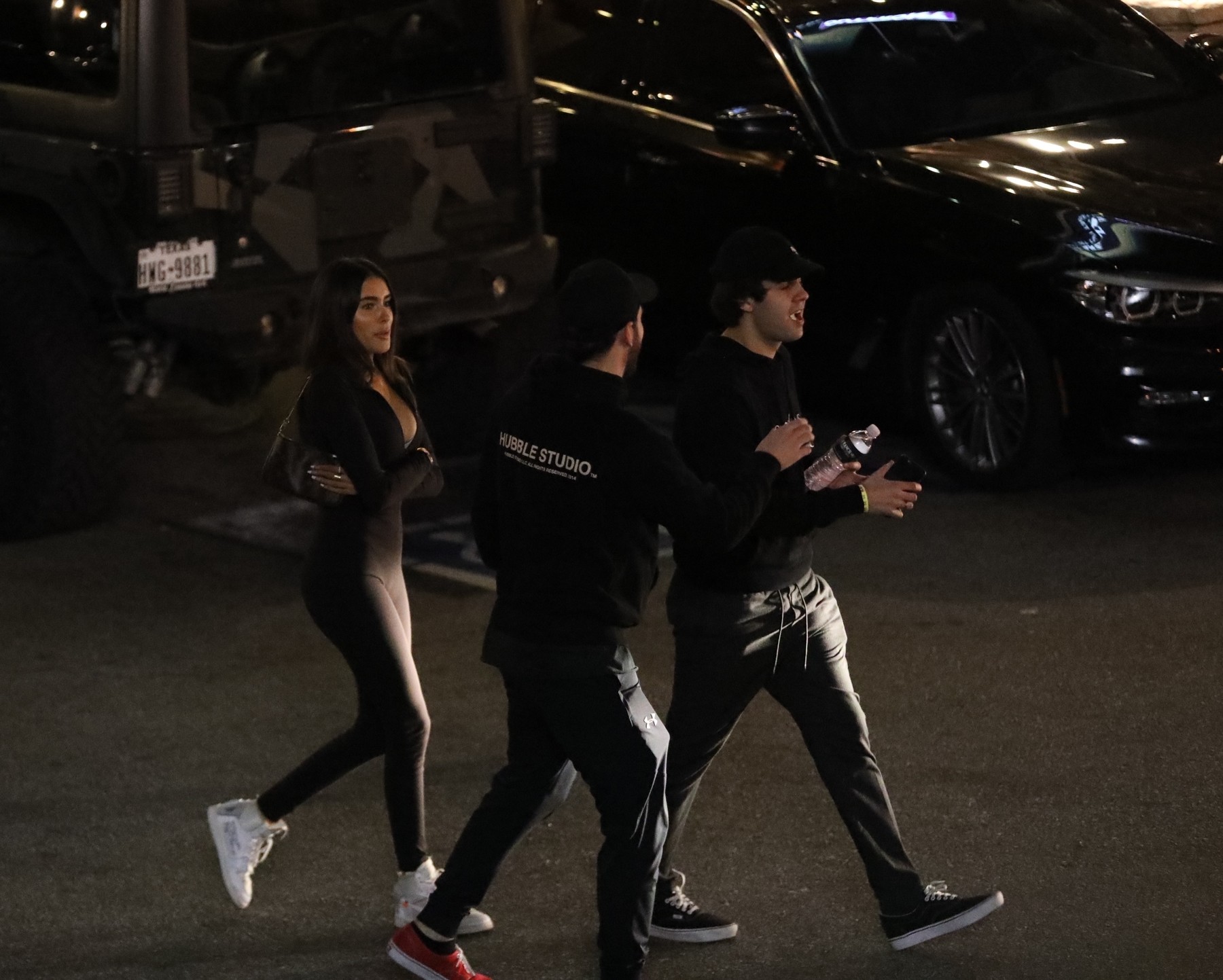 *EXCLUSIVE* Madison Beer and David Dobrik leave The Saddle Ranch in West Hollywood