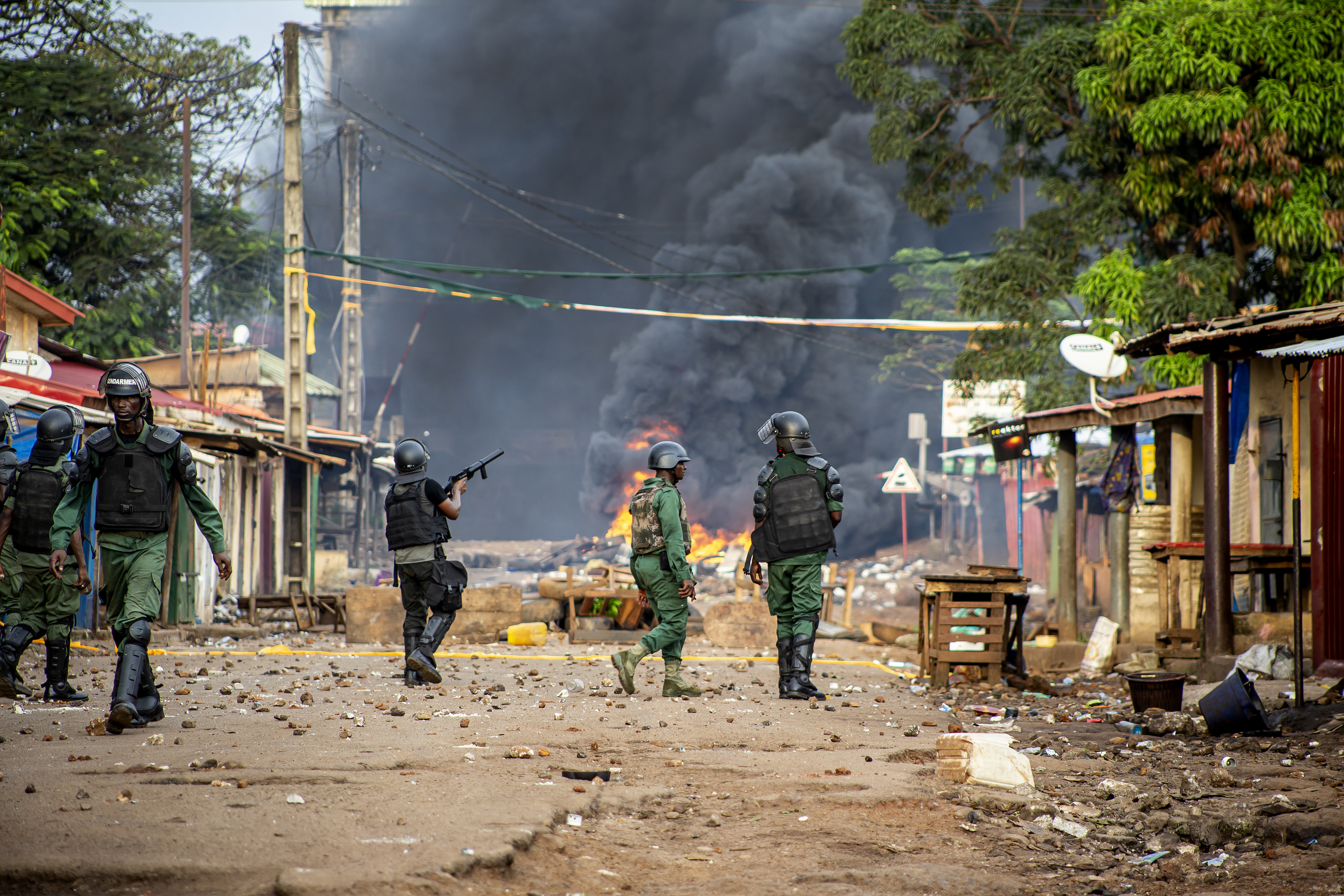 Gvineja, Guinea presidential elections aftermath