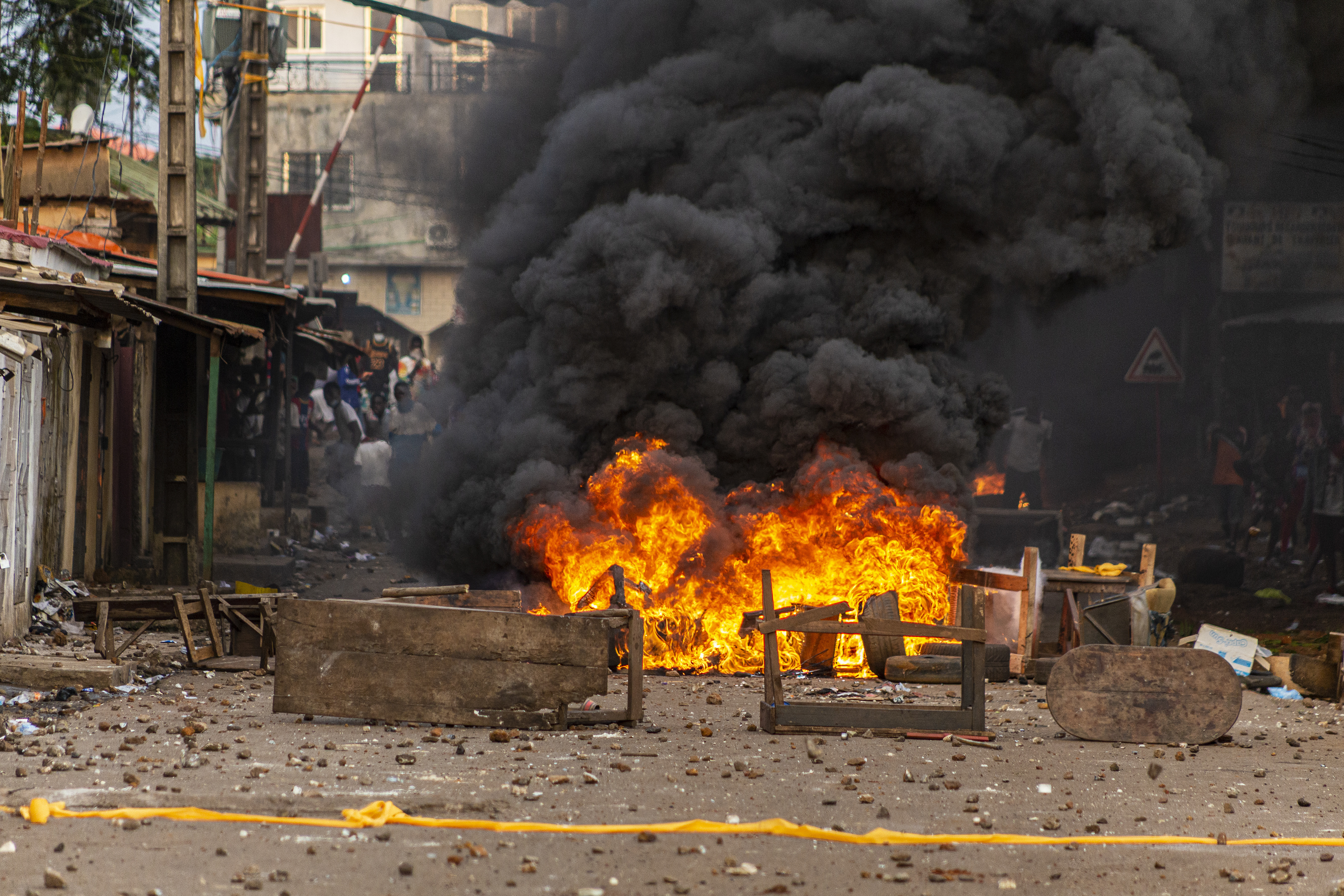 Gvineja, Guinea presidential elections aftermath