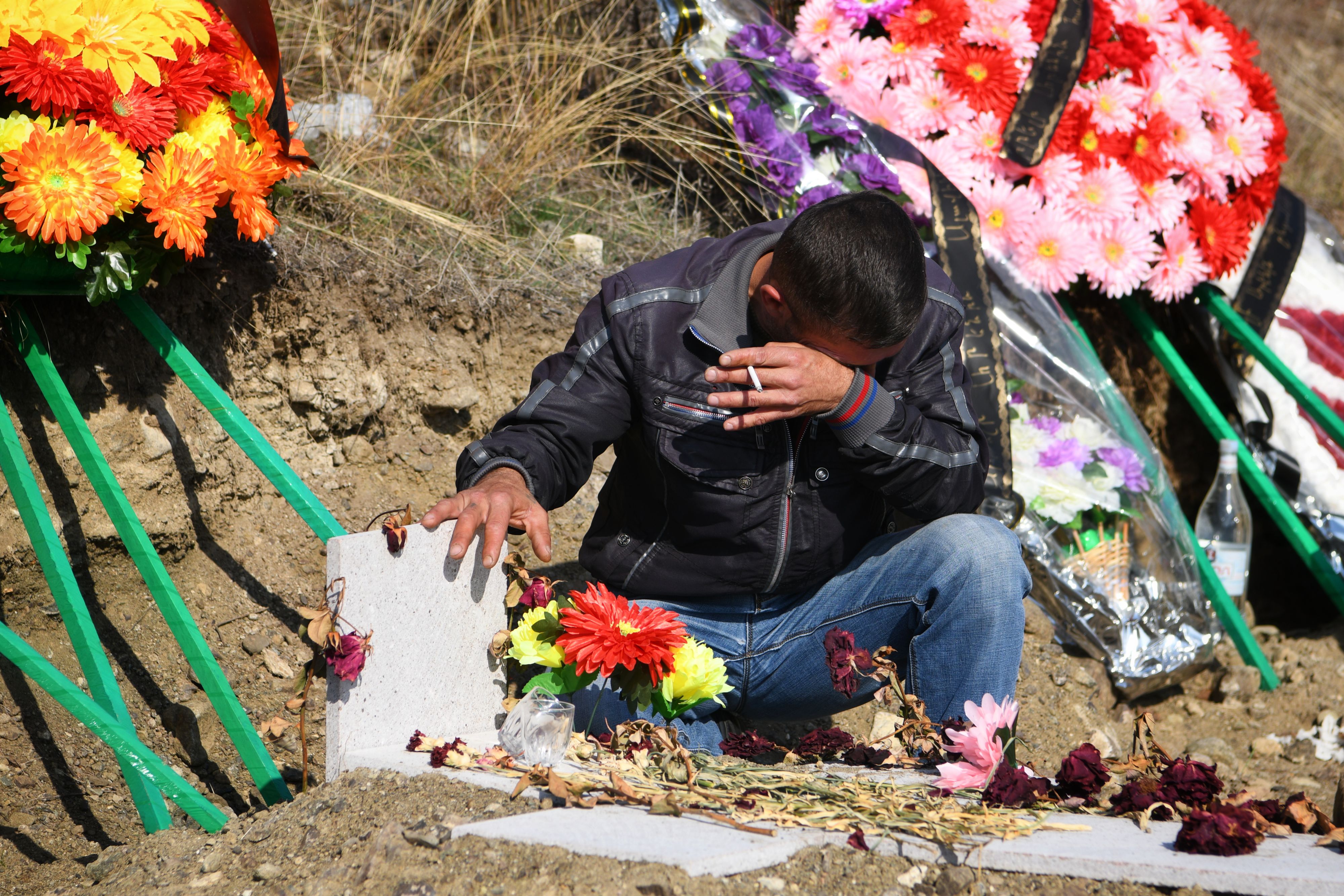 20.10.2020. Jermenija, Nagorno Karabah. Groblje Foto: Filip Krainčanić/Nova.rs