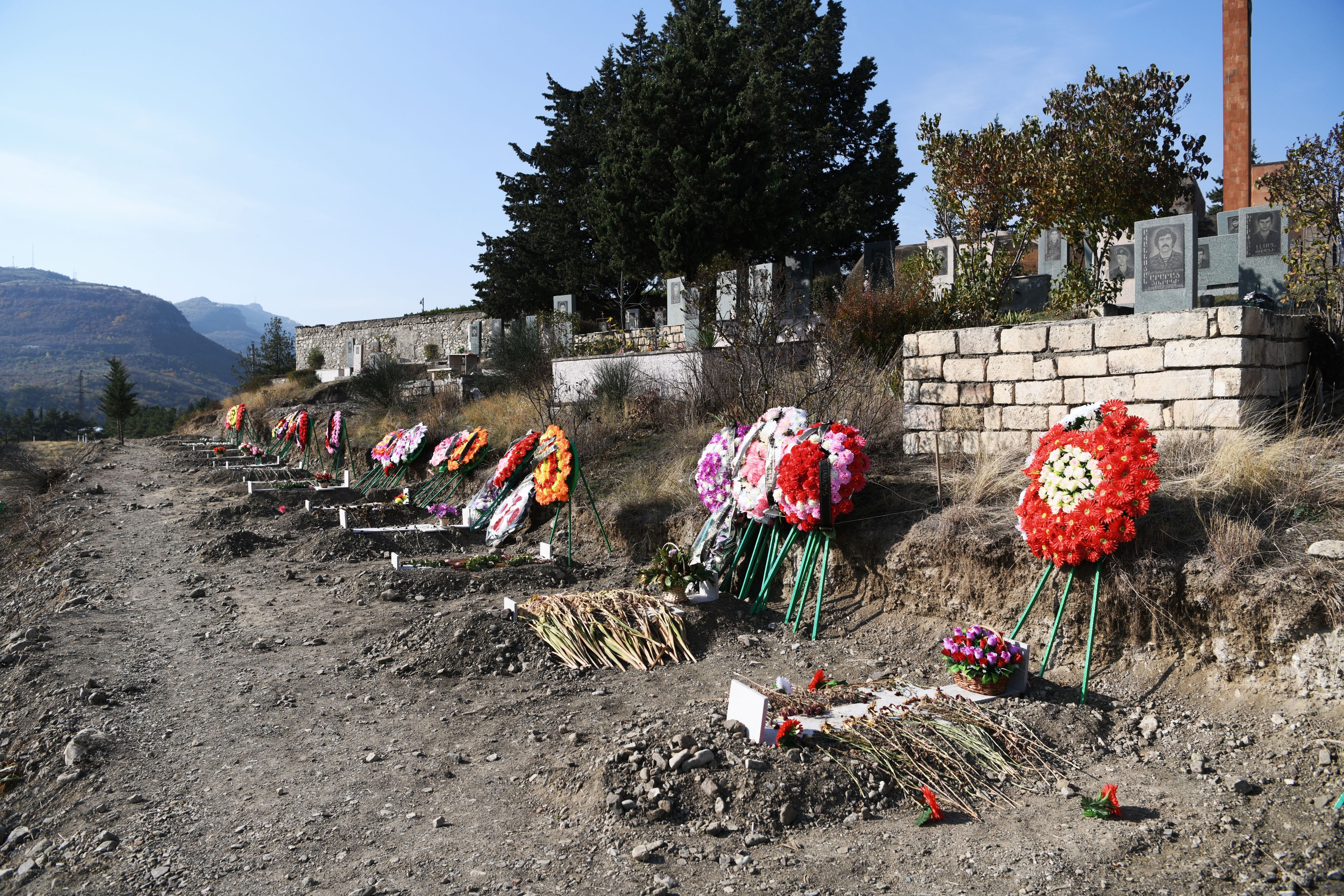 20.10.2020. Jermenija, Nagorno Karabah. Groblje Foto: Filip Krainčanić/Nova.rs