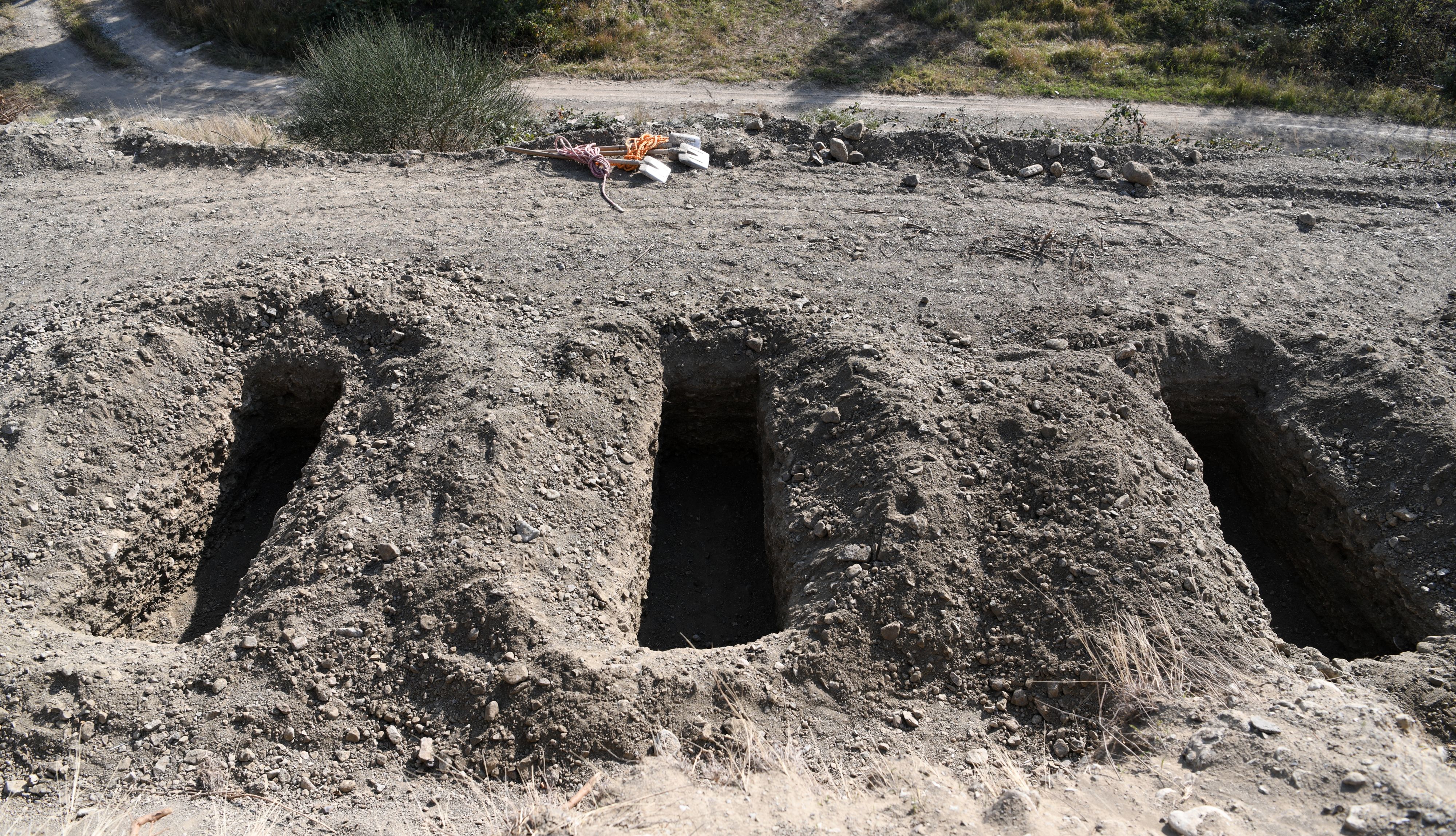 20.10.2020. Jermenija, Nagorno Karabah. Groblje Foto: Filip Krainčanić/Nova.rs