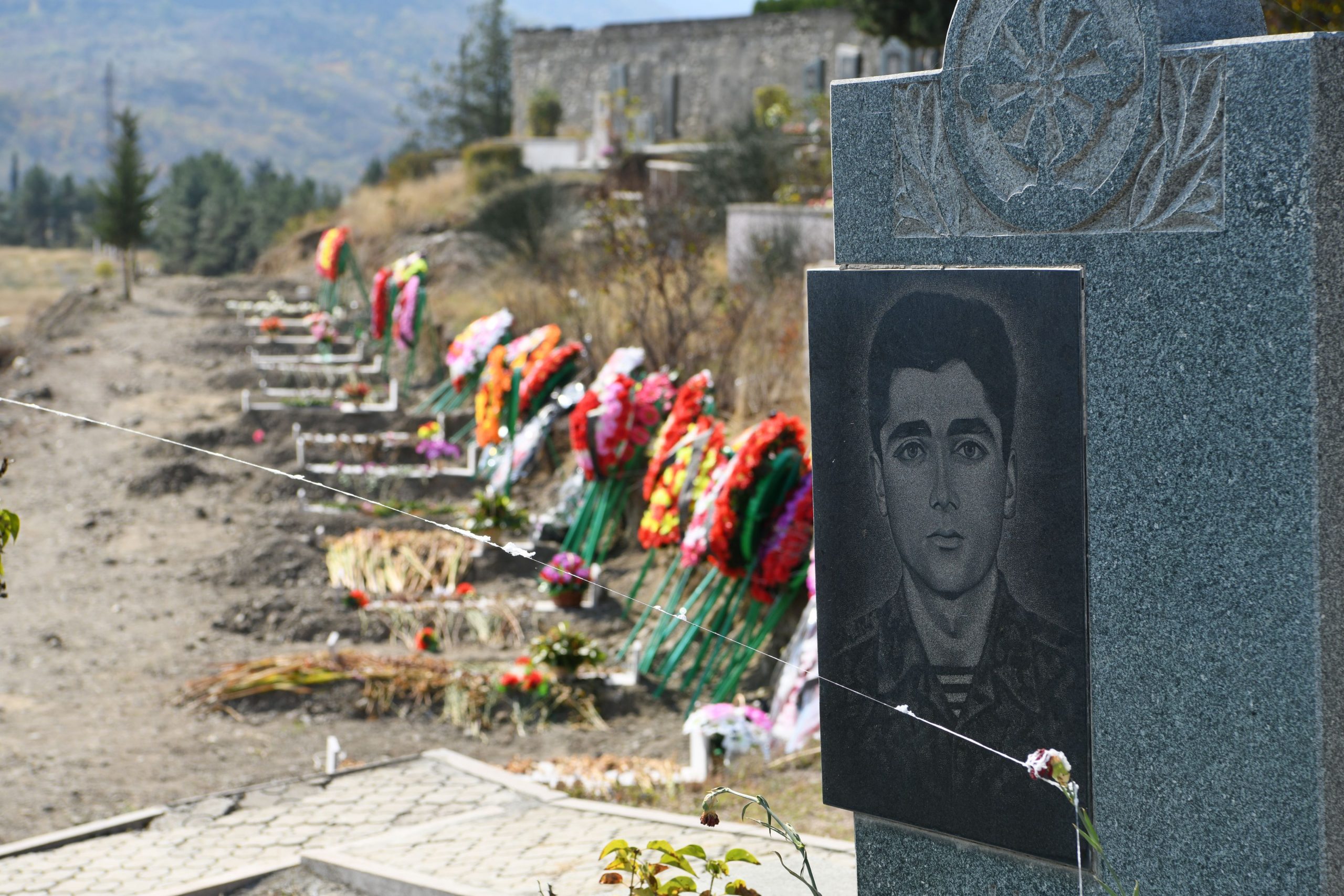 20.10.2020. Jermenija, Nagorno Karabah. Groblje Foto: Filip Krainčanić/Nova.rs
