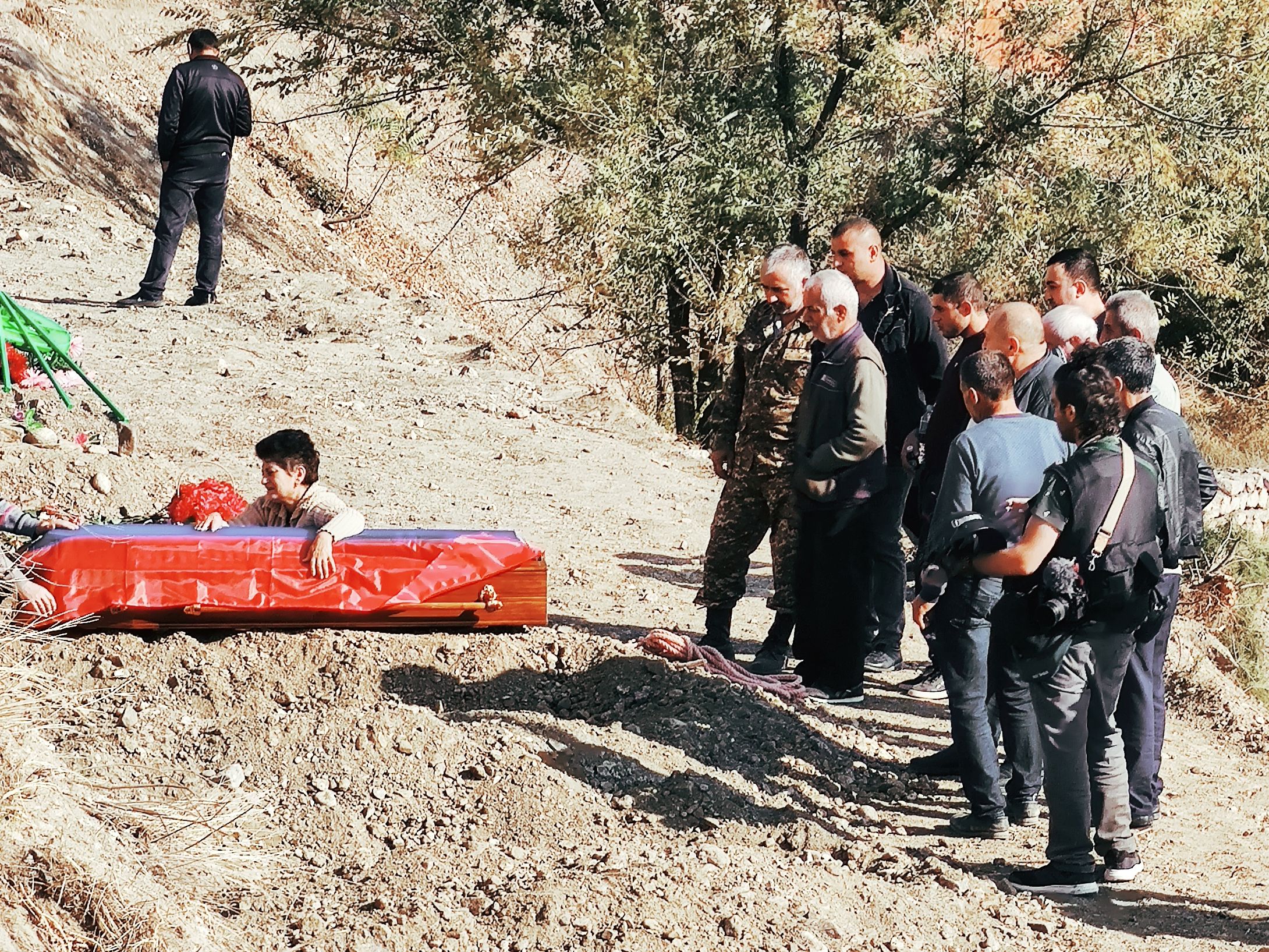 20.10.2020. Jermenija, Nagorno Karabah. Groblje Foto: Ratko Femić/Nova.rs