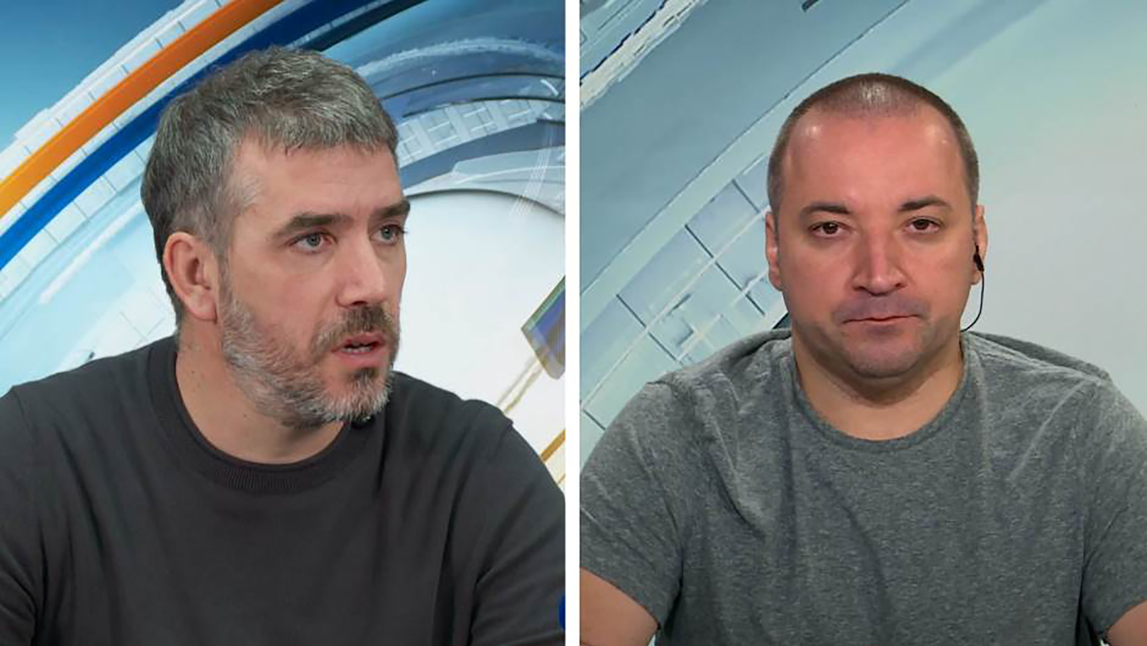 novinar BIRN-a Aleksandar Đorđević i direktor Centra za praktičnu politiku Dragan Popović