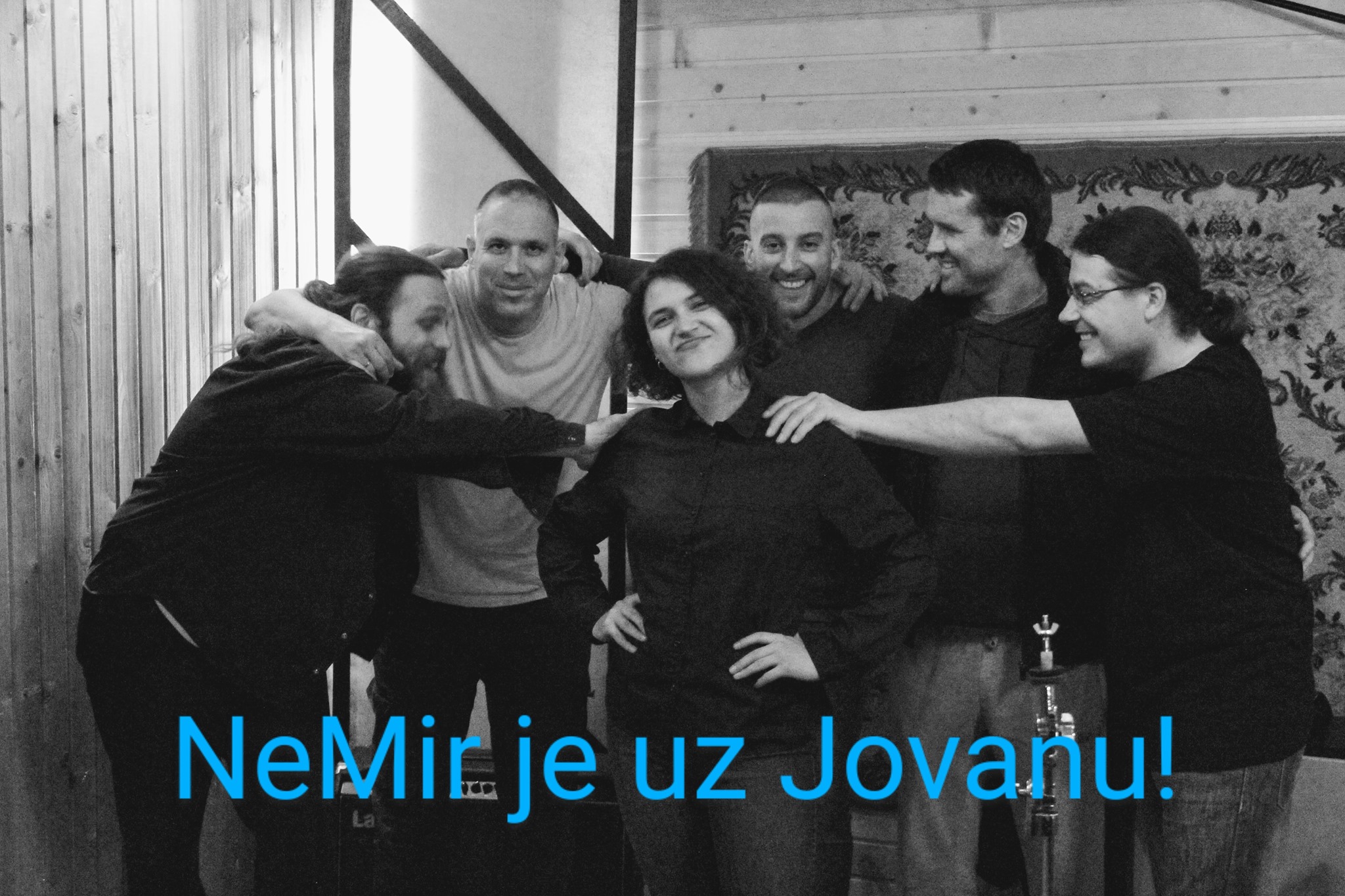 Jovana Popović i bend NeMir, frontmen benda Miroslav Bjeletić
