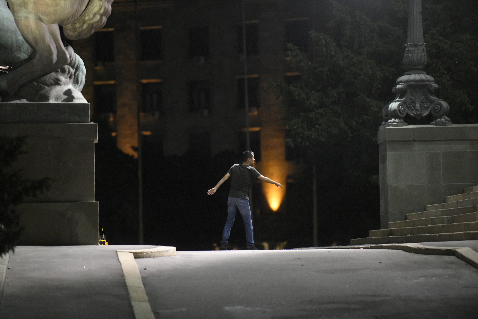 Beograd 11.07.2020. Protest, peti dan, 5 dan, demonstracije, okupljanje, Skupština Foto: Nemanja Jovanović/Nova.rs
