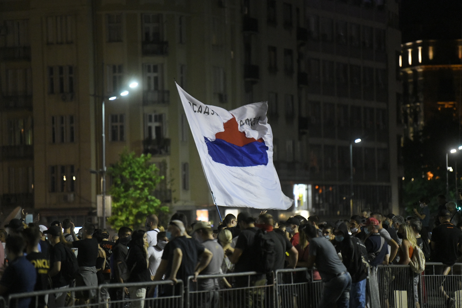 Beograd 11.07.2020. Protest, peti dan, 5 dan, demonstracije, okupljanje, Skupština Foto: Nemanja Jovanović/Nova.rs