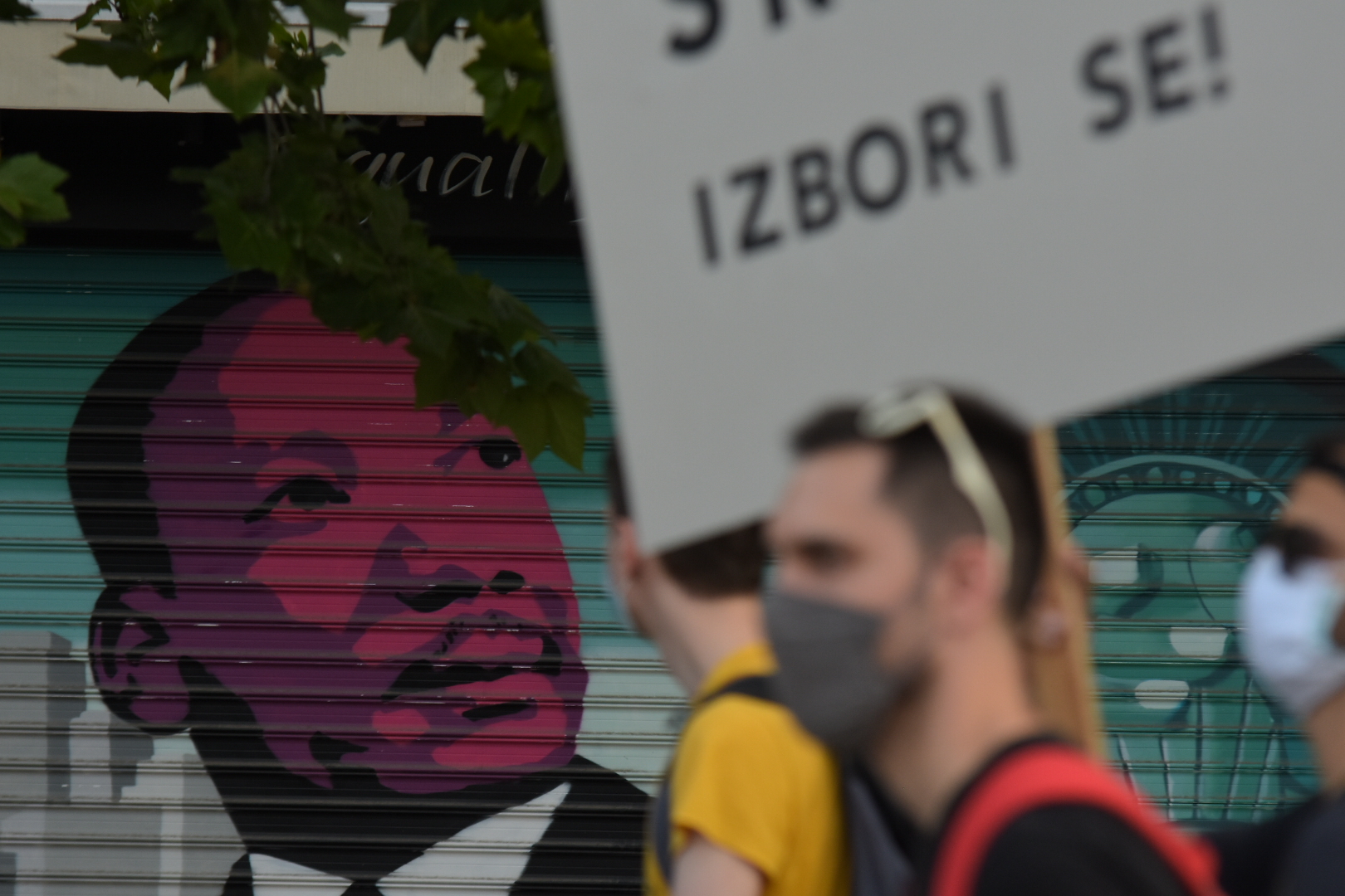 Novi Sad 11.07.2020. Protest, peti dan, 5 dan, demonstracije, šetnja Foto: Nenad Mihajlović