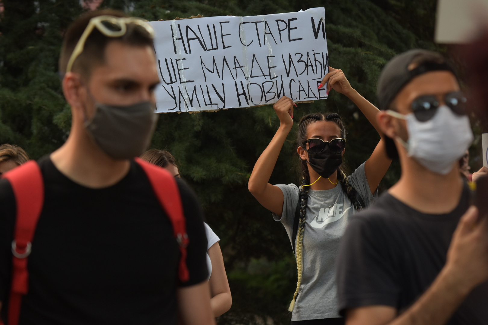 Novi Sad 11.07.2020. Protest, peti dan, 5 dan, demonstracije, šetnja Foto: Nenad Mihajlović