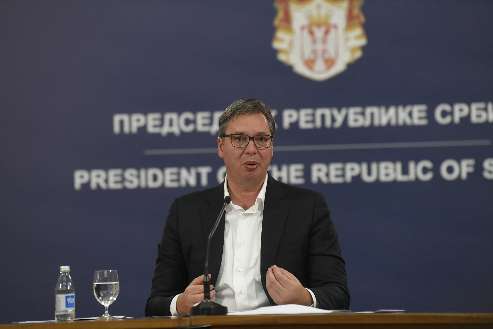 Beograd, 07.07.2020. Palata Srbija, Aleksandar Vučić obraćanje, koronavirus, opet policijski čas Foto: Nemanja Jovanović/Nova.rs