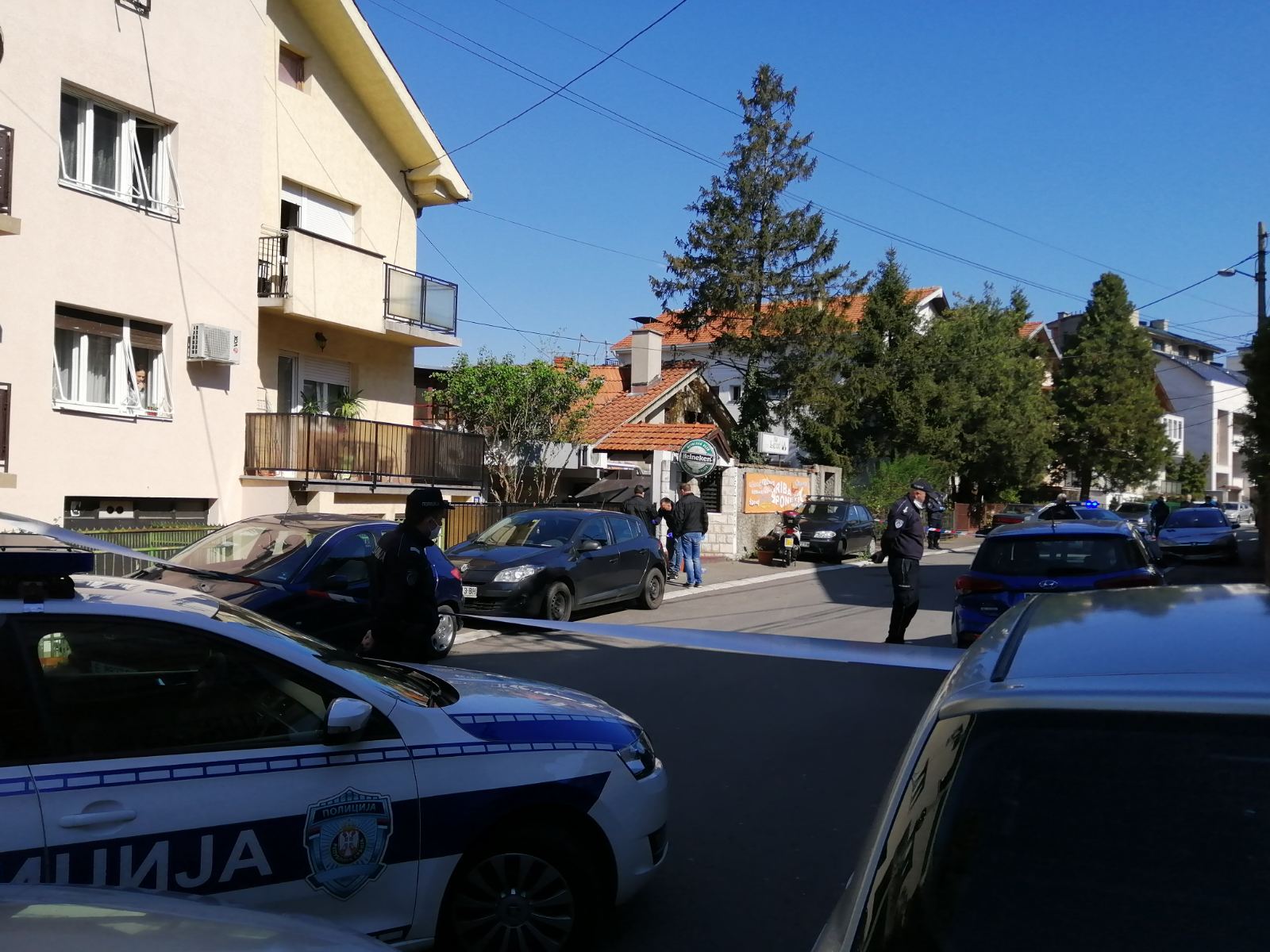 Banovo brdo, 15.04.2020. Pucnjava, hronika Foto: Nova.rs