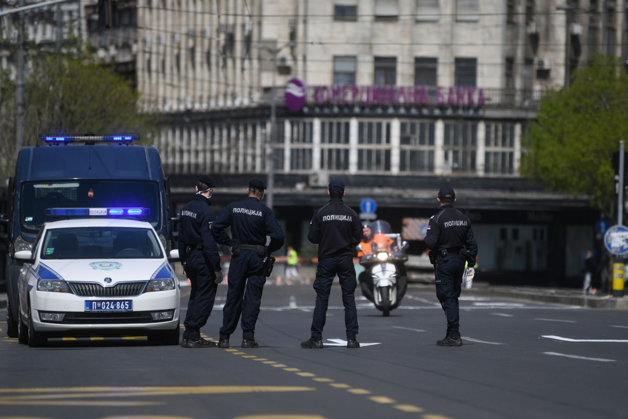 Beograd 11.04.2020. Proleće, Koronavirus, policijski čas, vikend, policija Foto: Filip Krainčanić/Nova.rs