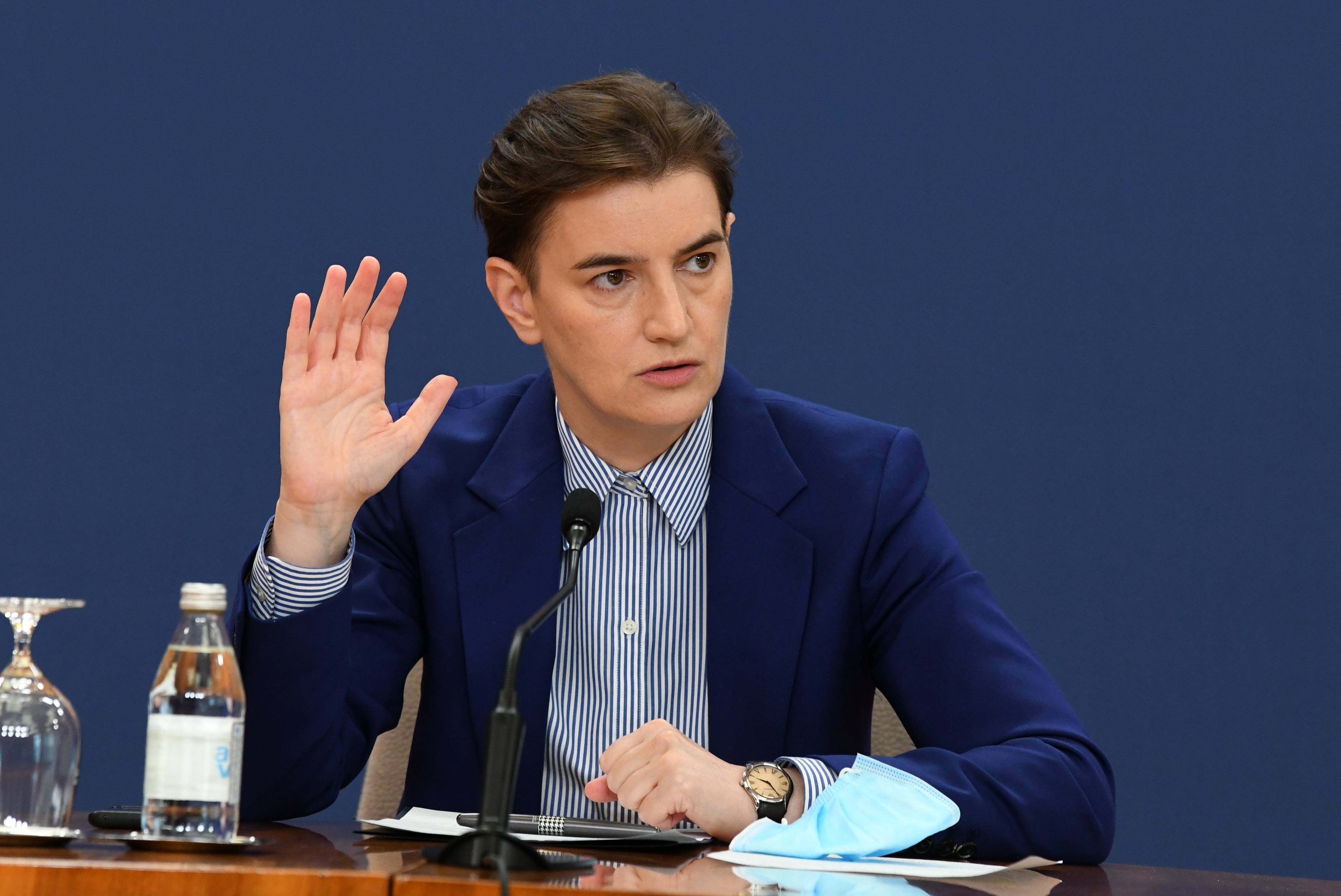 Beograd, 13.07.2020. Vlada Srbije, konferencija za štampu, koronavirus, krizni štab, Ana Brnabić Foto: Vesna Lalić/Nova.rs