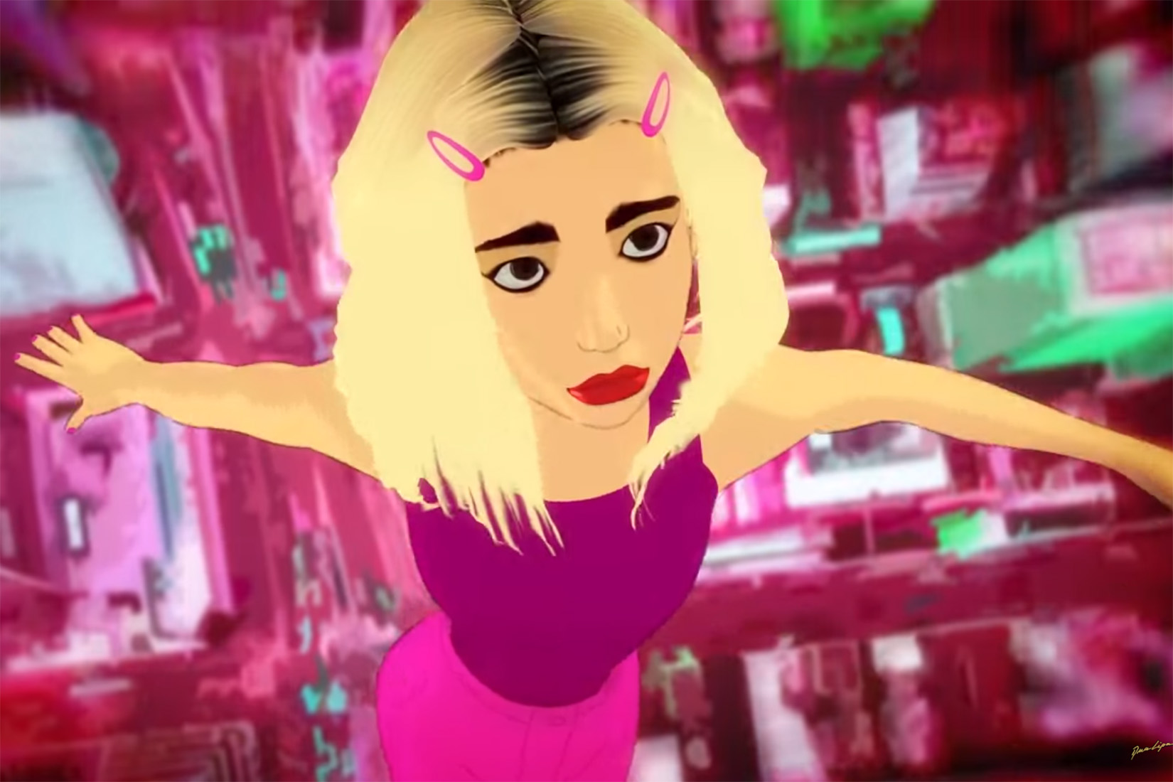 Dua Lipa - Break My Heart (Animated Video)