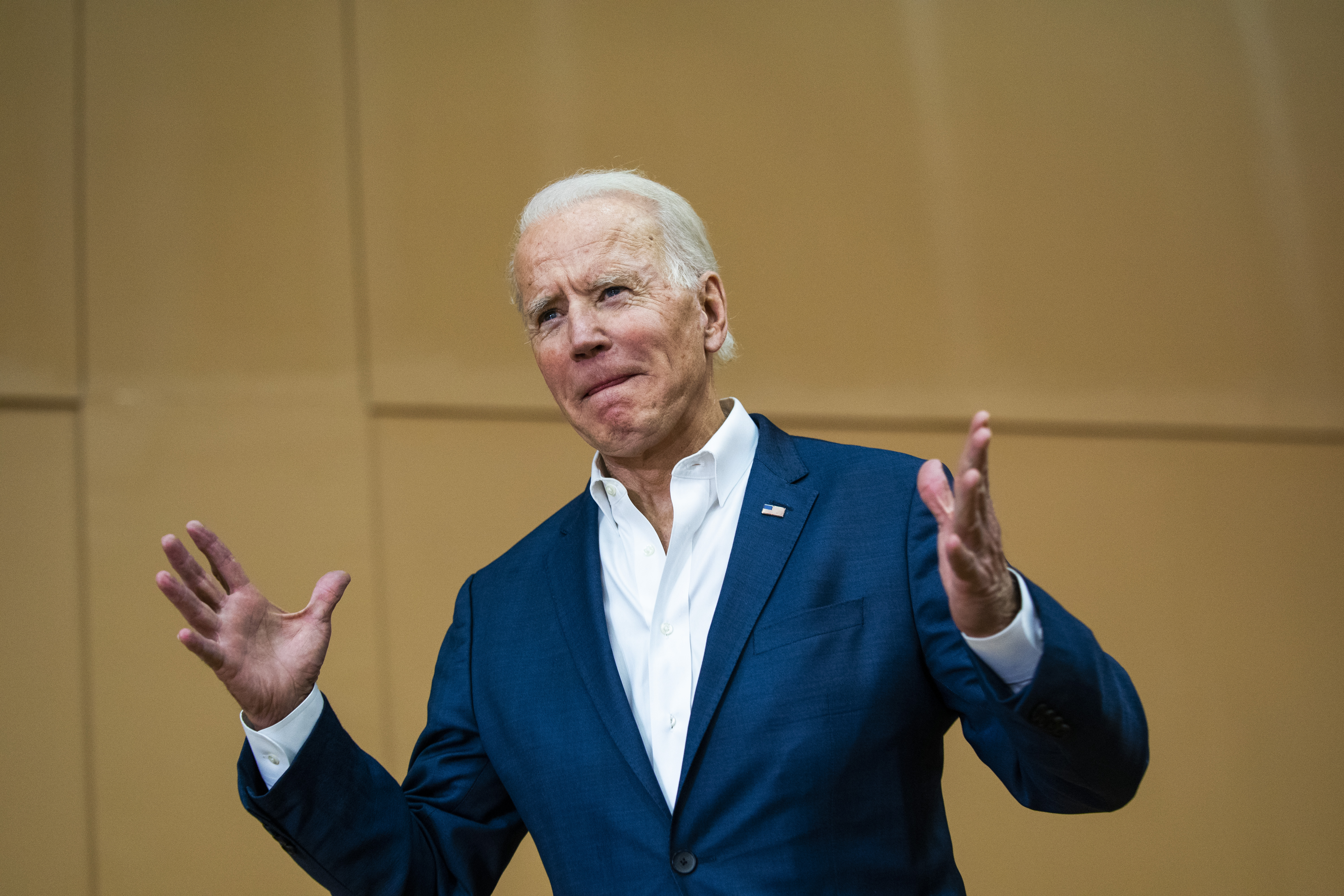 Democratic presidential candidate Joe Biden campaigns in South Carolina