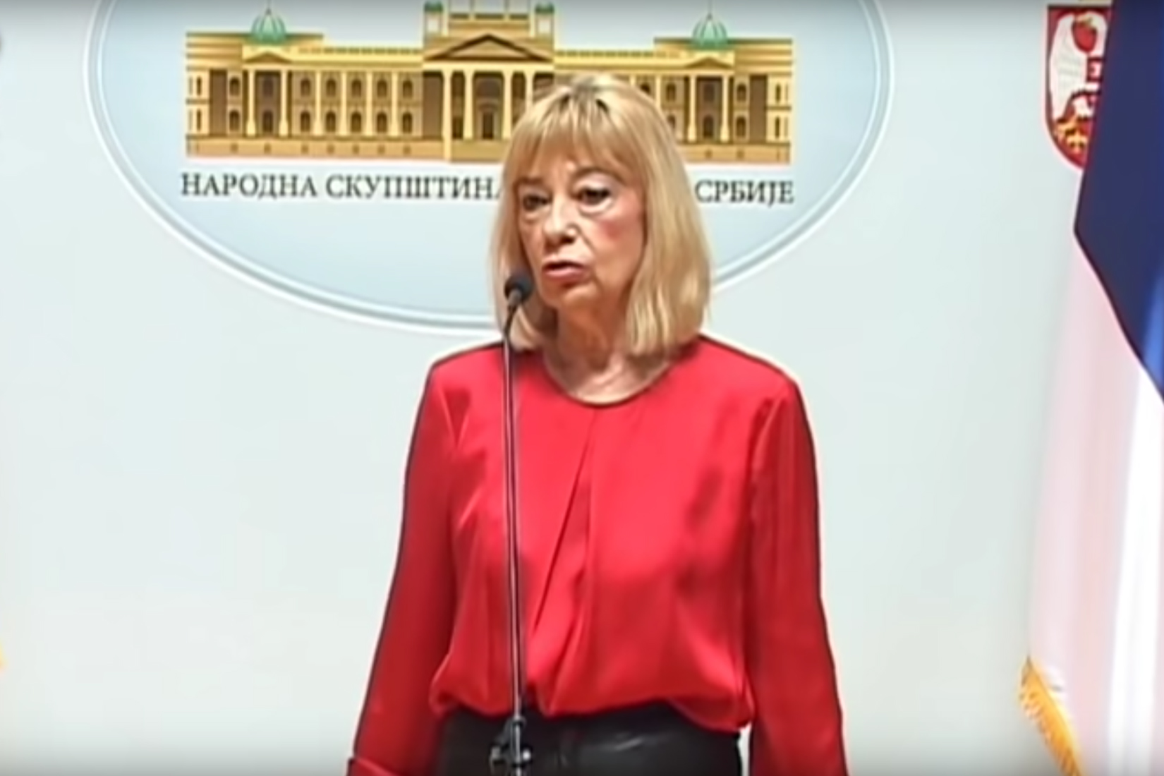 Nada Kostić, narodna poslanica Foto: Printscreen/YouTube/ParlamentSrbija