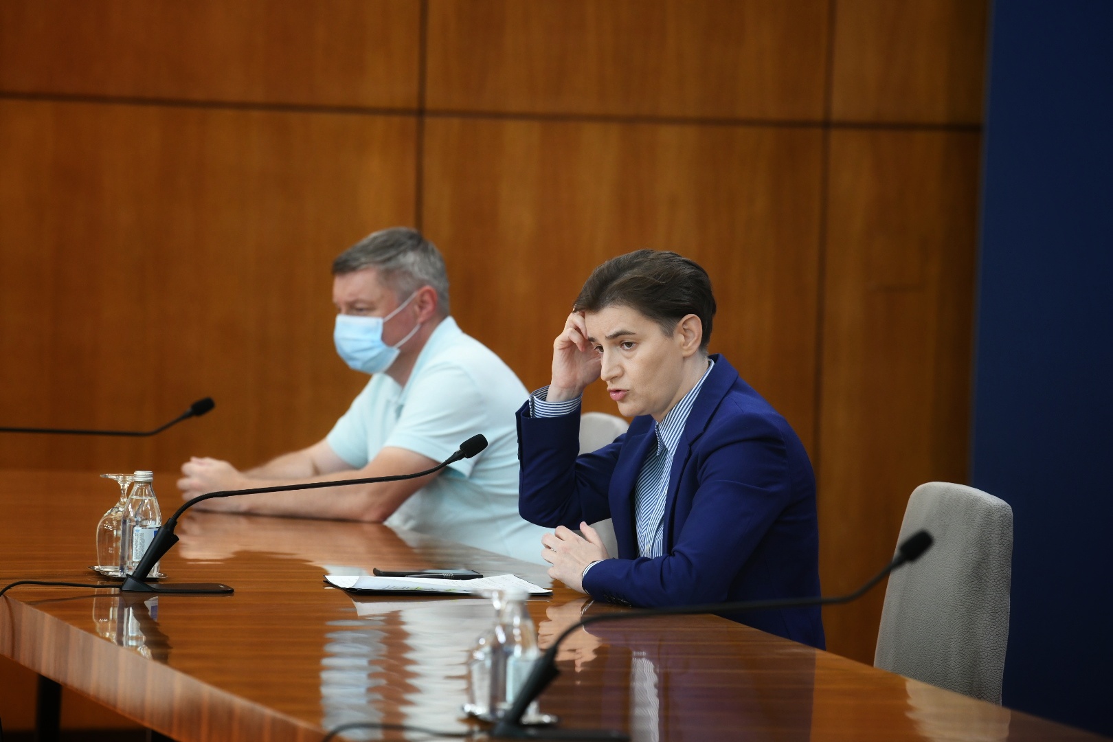 Beograd, 13.07.2020. Vlada Srbije, konferencija za štampu, koronavirus, krizni štab, Ana Brnabić Foto: Vesna Lalić/Nova.rs