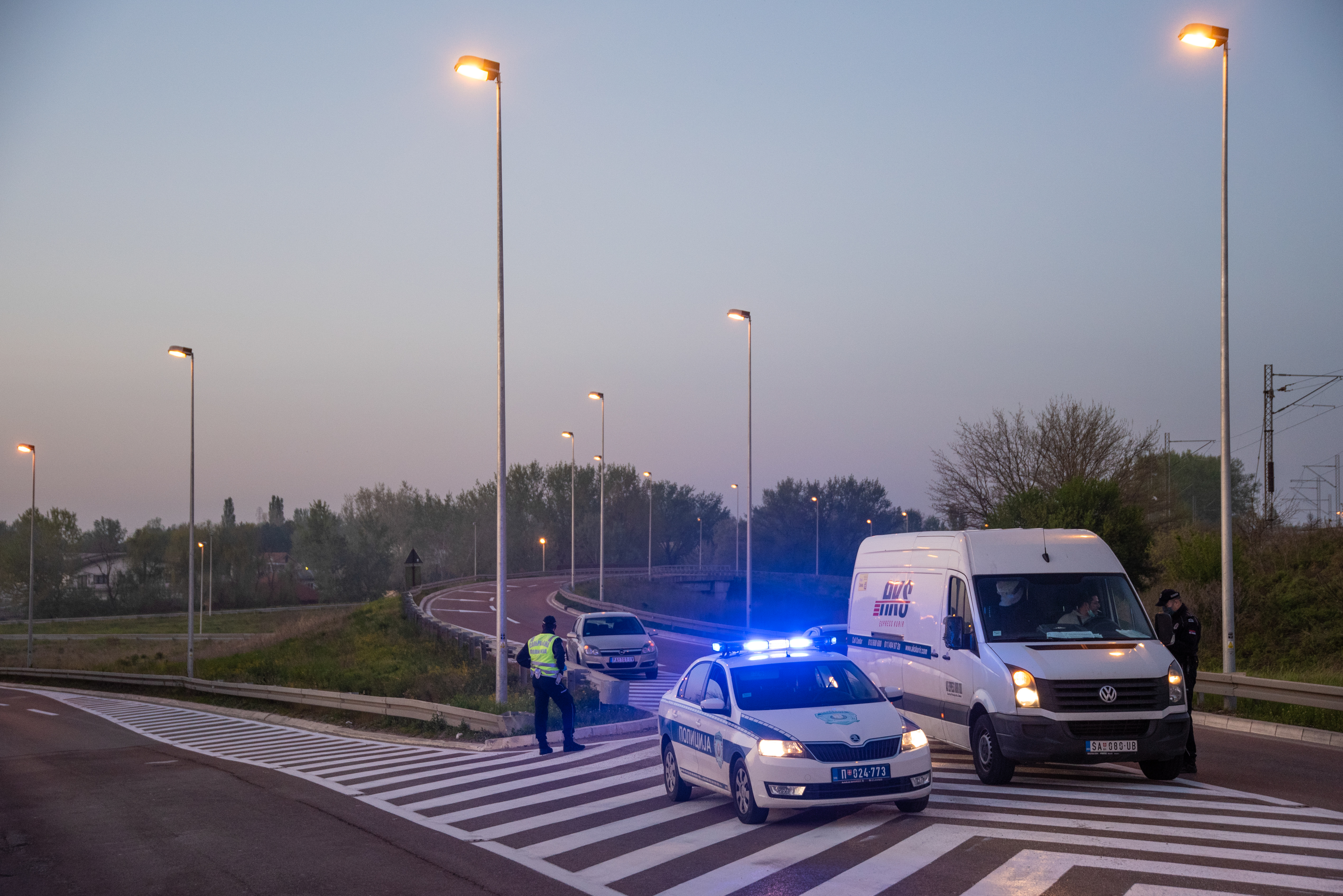 Beograd 16.04.2020. vanredno stanje, policijski čas, koronavirus, policija Foto: Dragan Mujan/Nova.rs