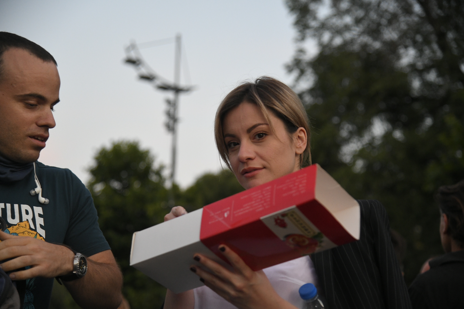 Beograd 14. jul 2020. Protest ispred Skupstine Srbije osmi dan Foto:Nemanja Jovanović/Nova.rs