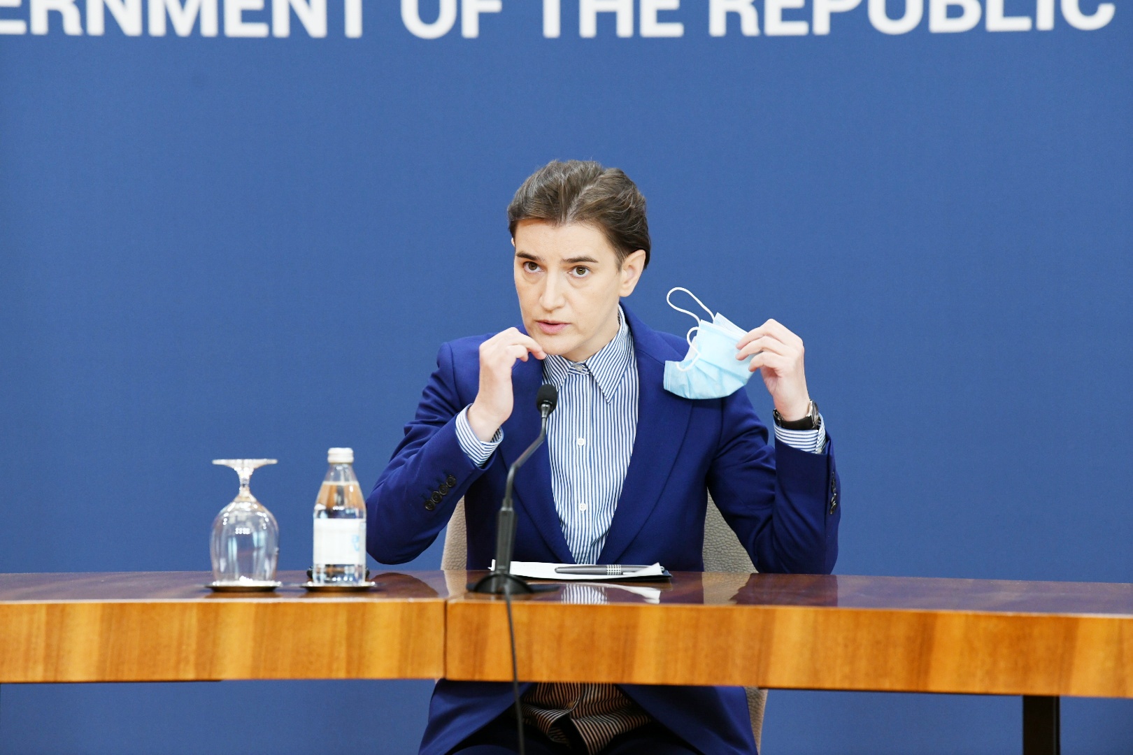 Beograd, 13.07.2020. Vlada Srbije, konferencija za štampu, koronavirus, krizni štab, Ana Brnabić Foto: Vesna Lalić/Nova.rs